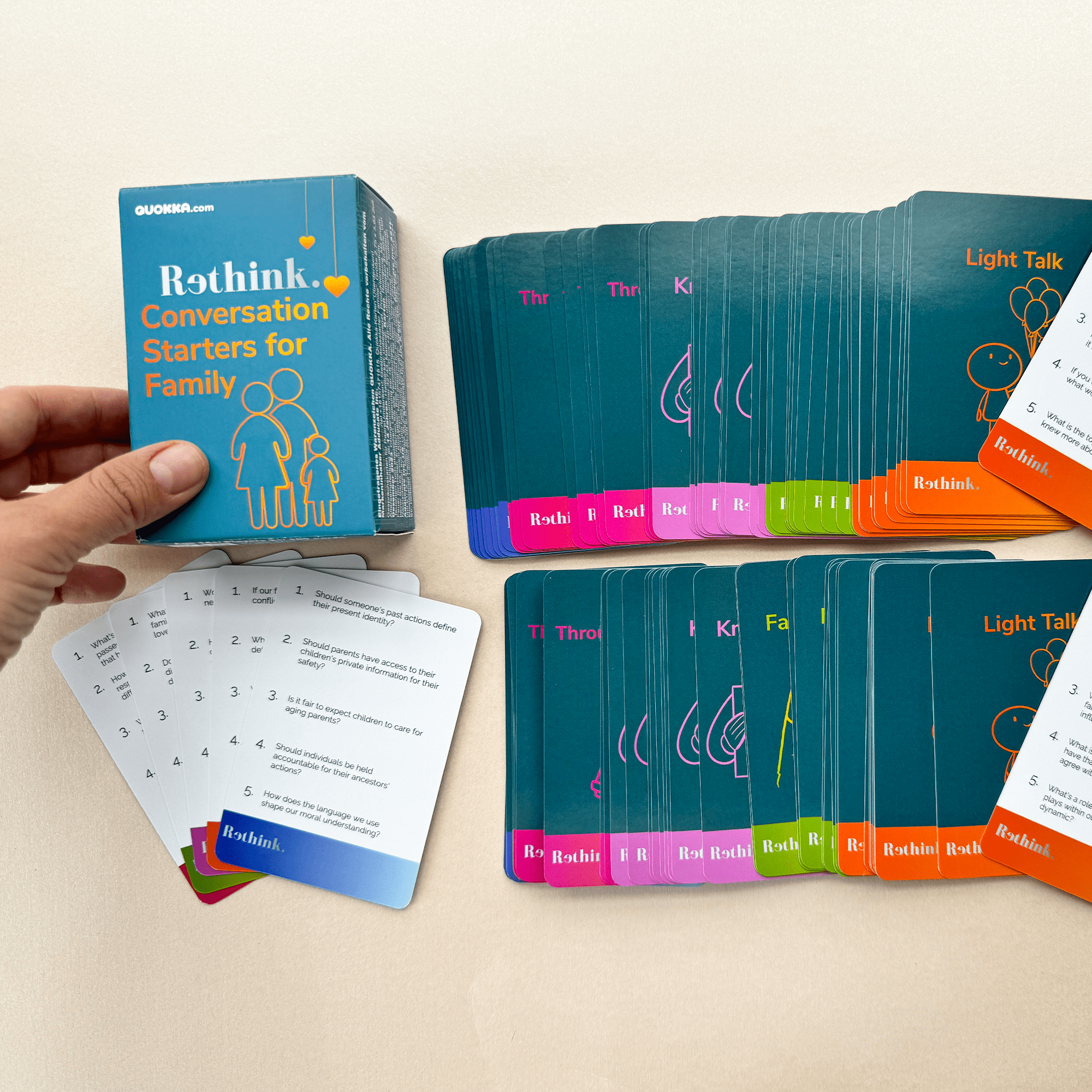QUOKKA Rethink!: Conversation Starters for Family