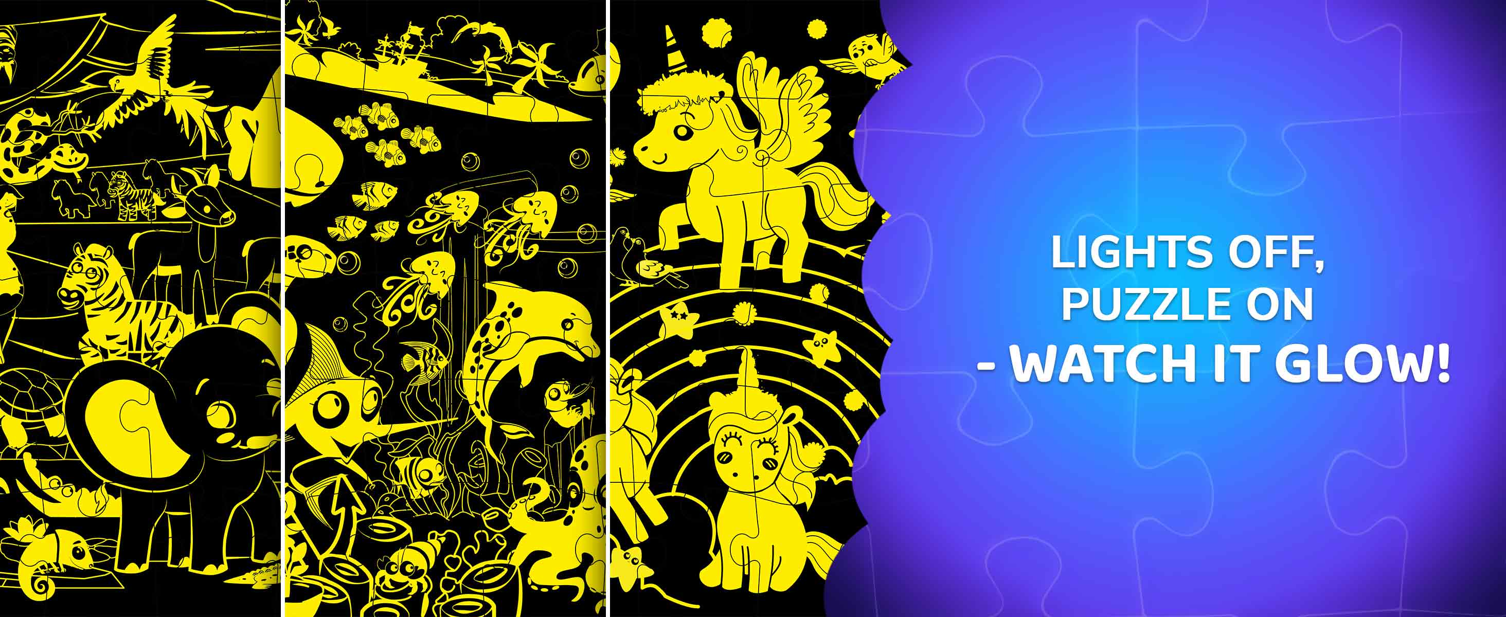 Glow in The Dark Puzzle