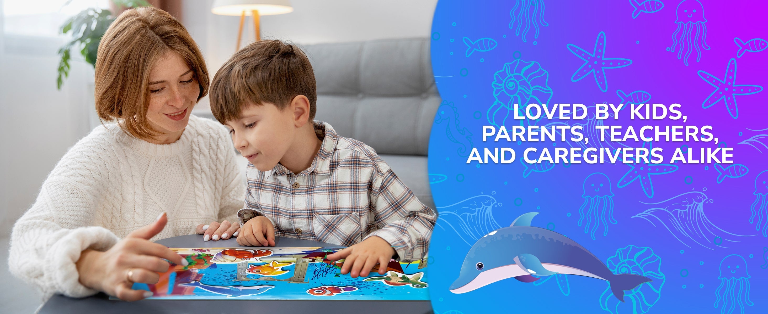 Magnetic puzzle collection for toddlers