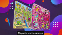 Load and play video in Gallery viewer, Magnetic Maze Toddler Puzzle Games
