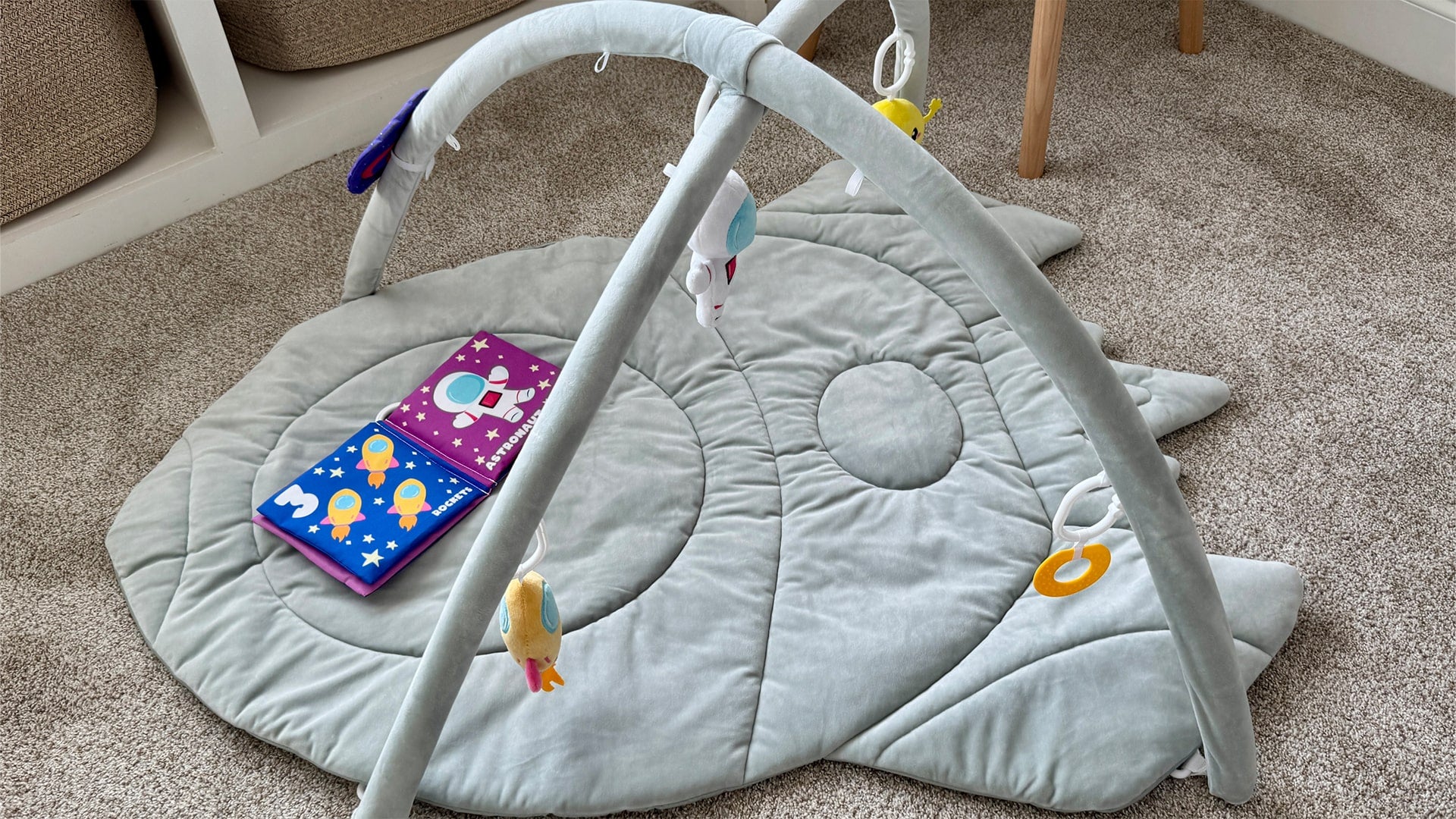 Baby Gym Mat for Floor Tummy Time