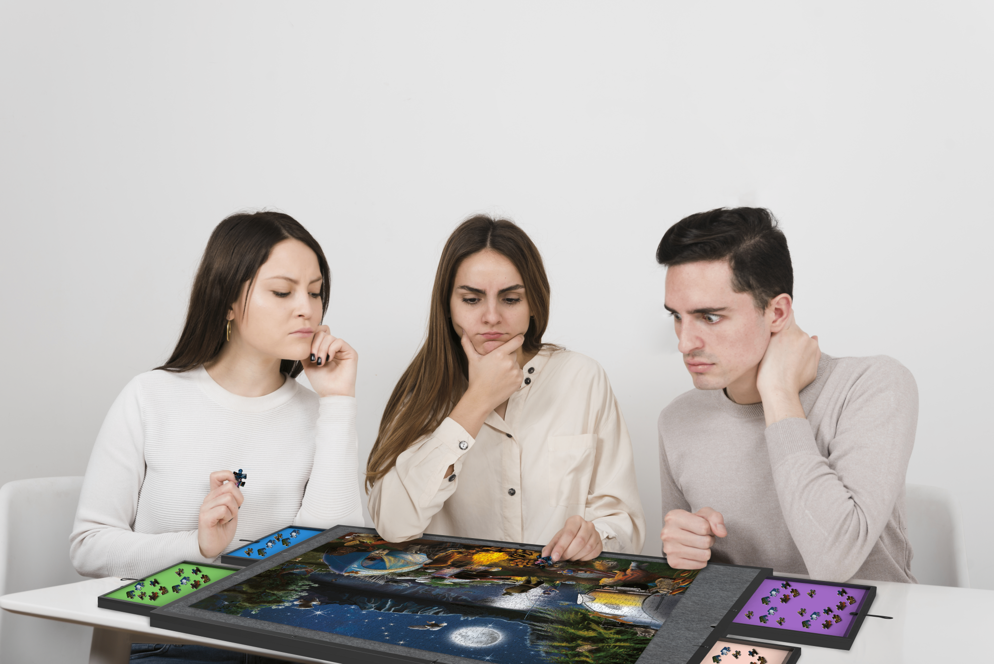 Puzzle Board with Drawers – The Ultimate Table for Puzzle Enthusiasts by QUOKKA