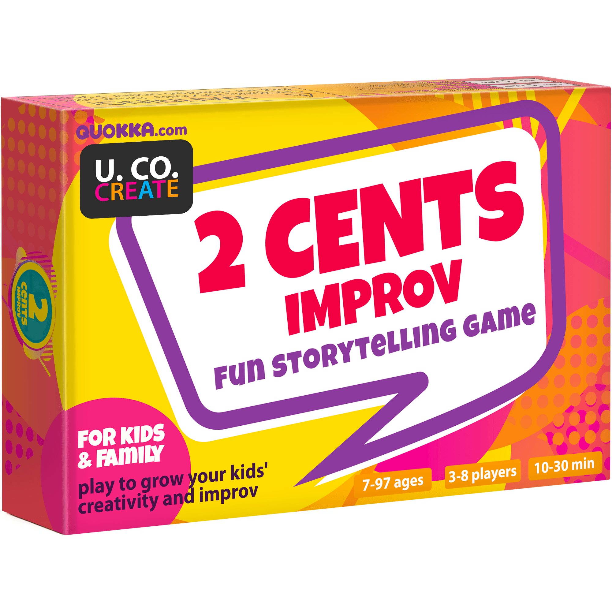 Family-Friendly Comedy Storytelling Game Cards