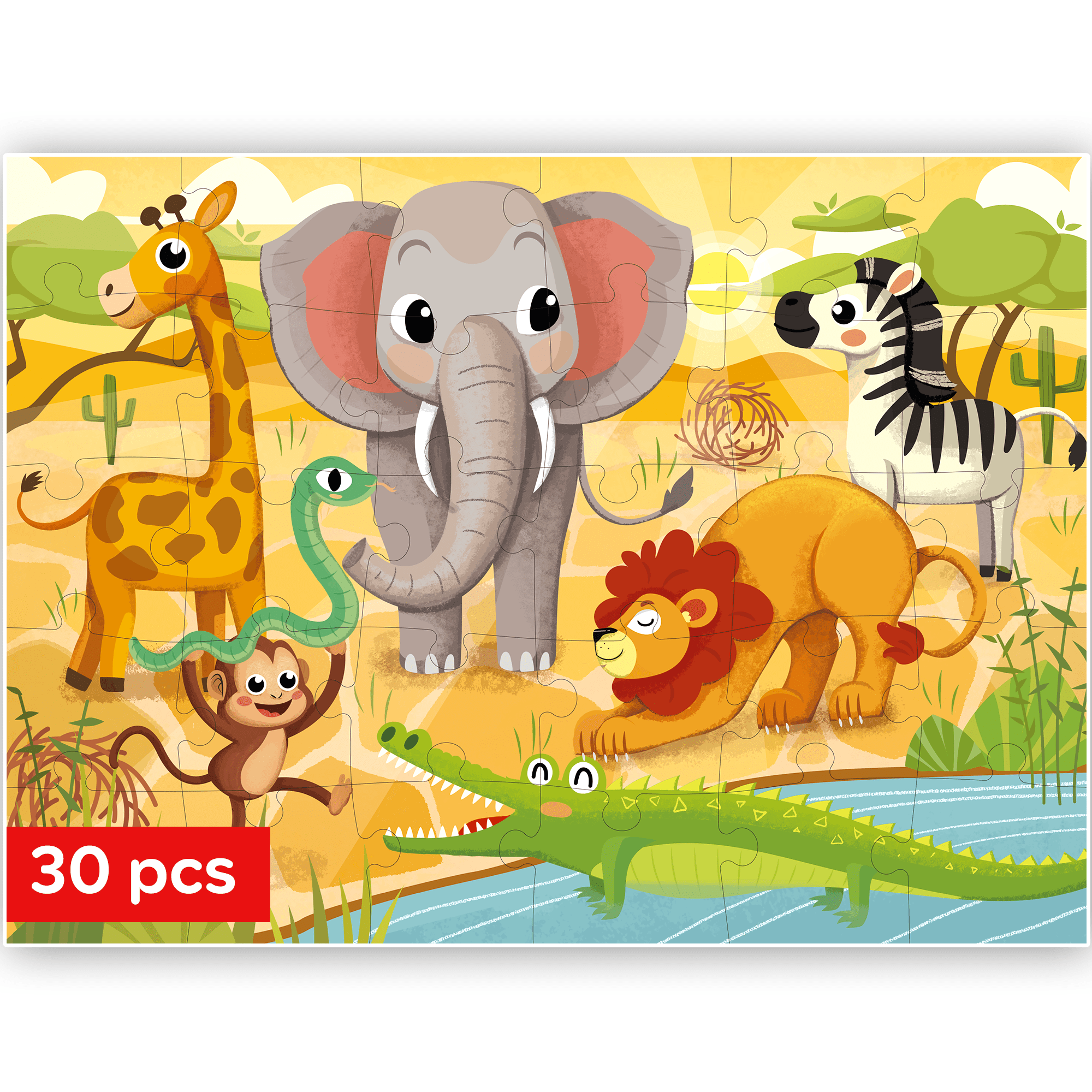 Jigsaw Puzzles for Kids with Animals