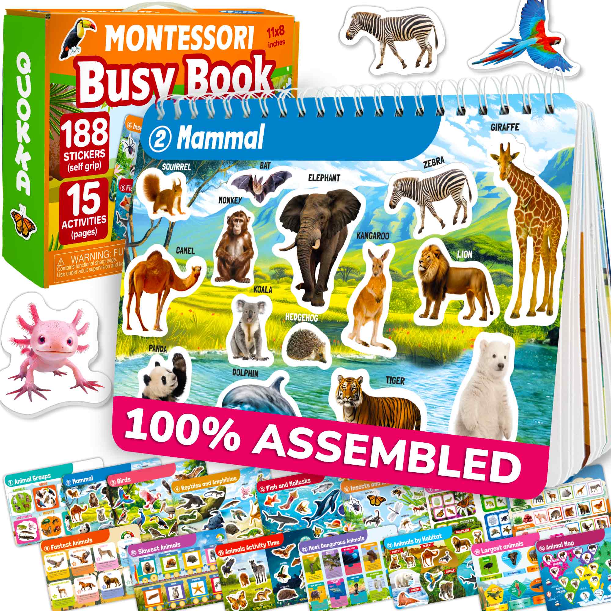 Montessori Busy Book 