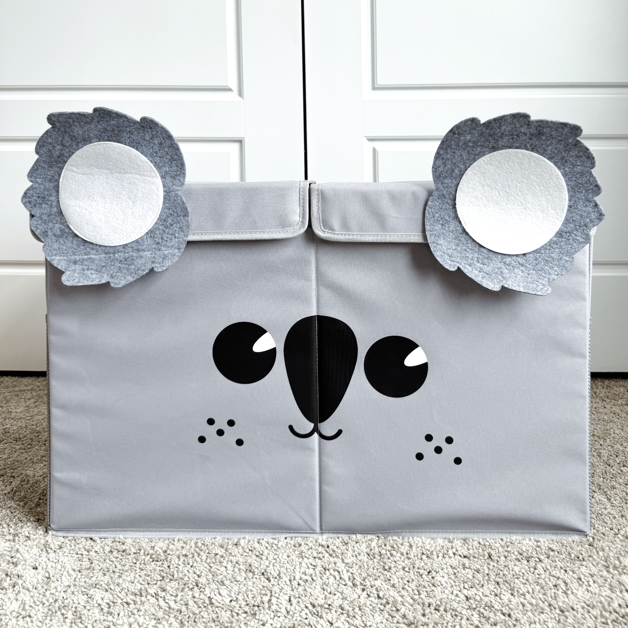 QUOKKA Koala Toy Storage Box | Toy Chest Organizer for Kids