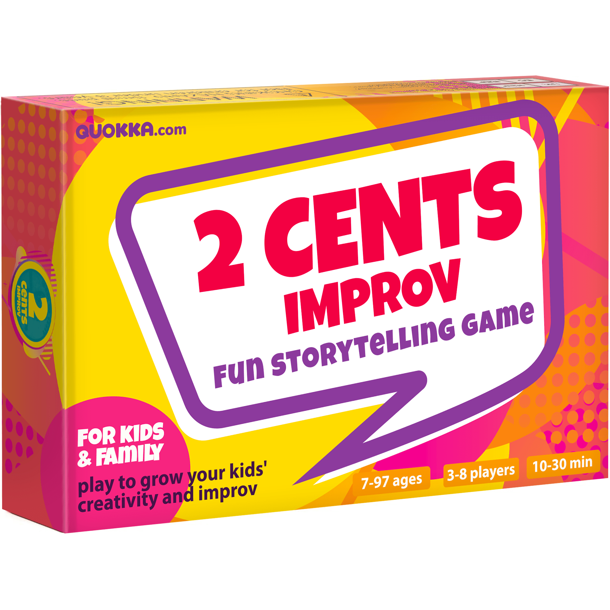 Family-Friendly Comedy Storytelling Game Cards