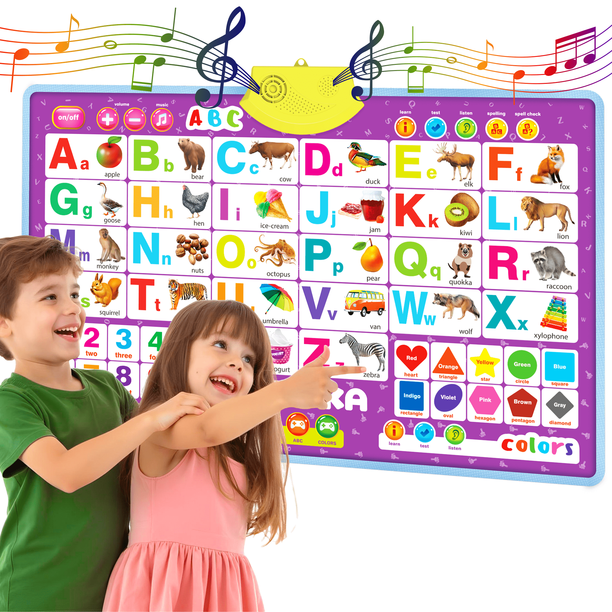 Alphabet Poster Educational Toy