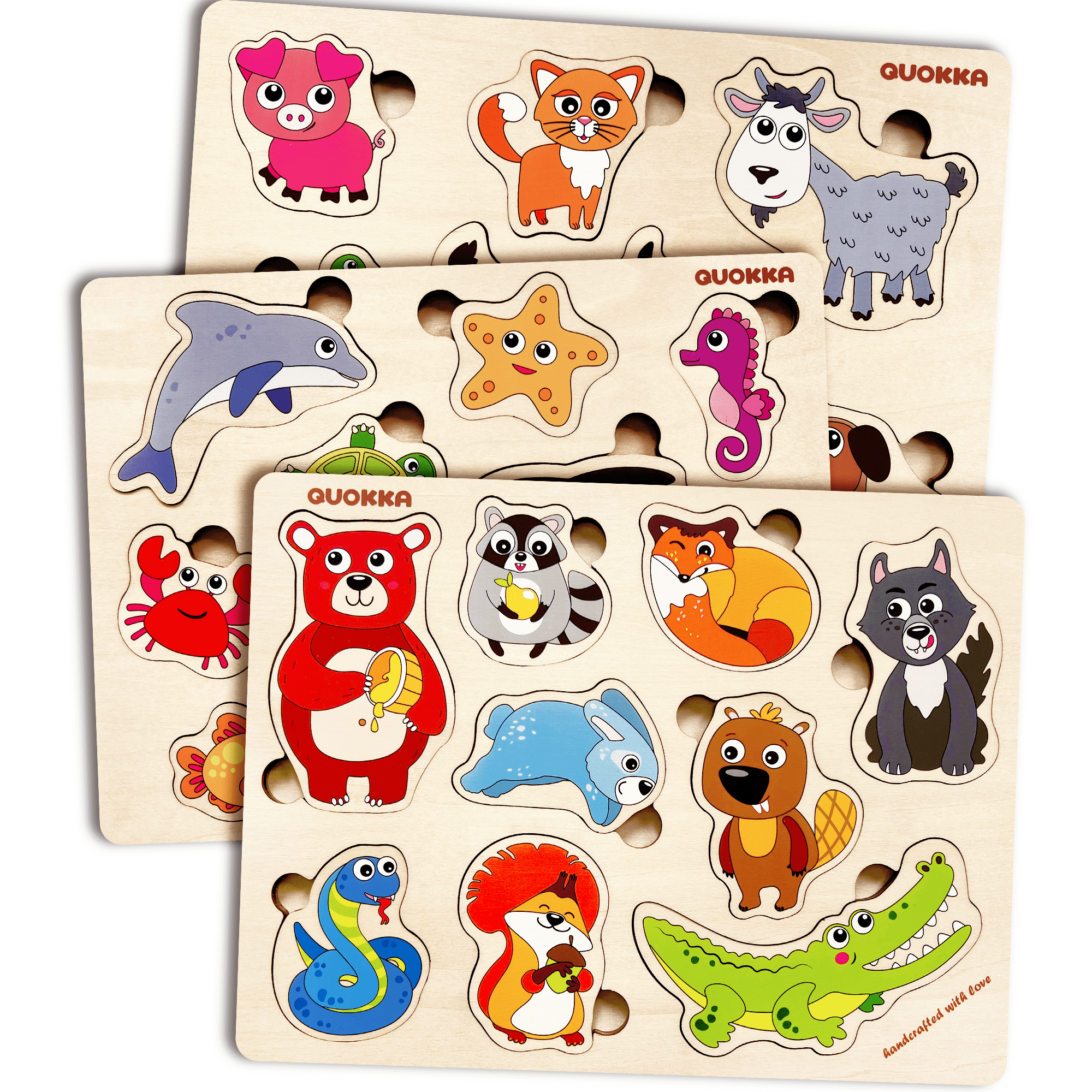 Animals Puzzle for Baby and Toddler