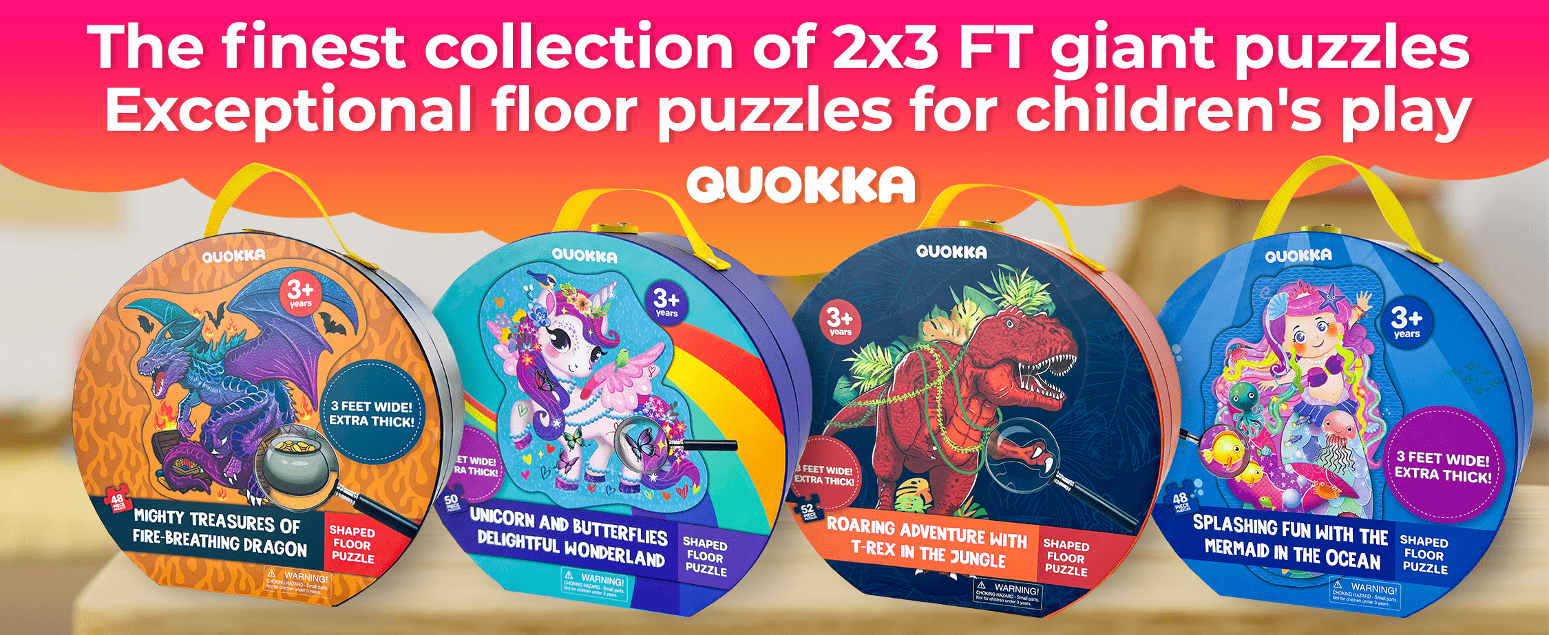 Giant Shaped Puzzles for Kids