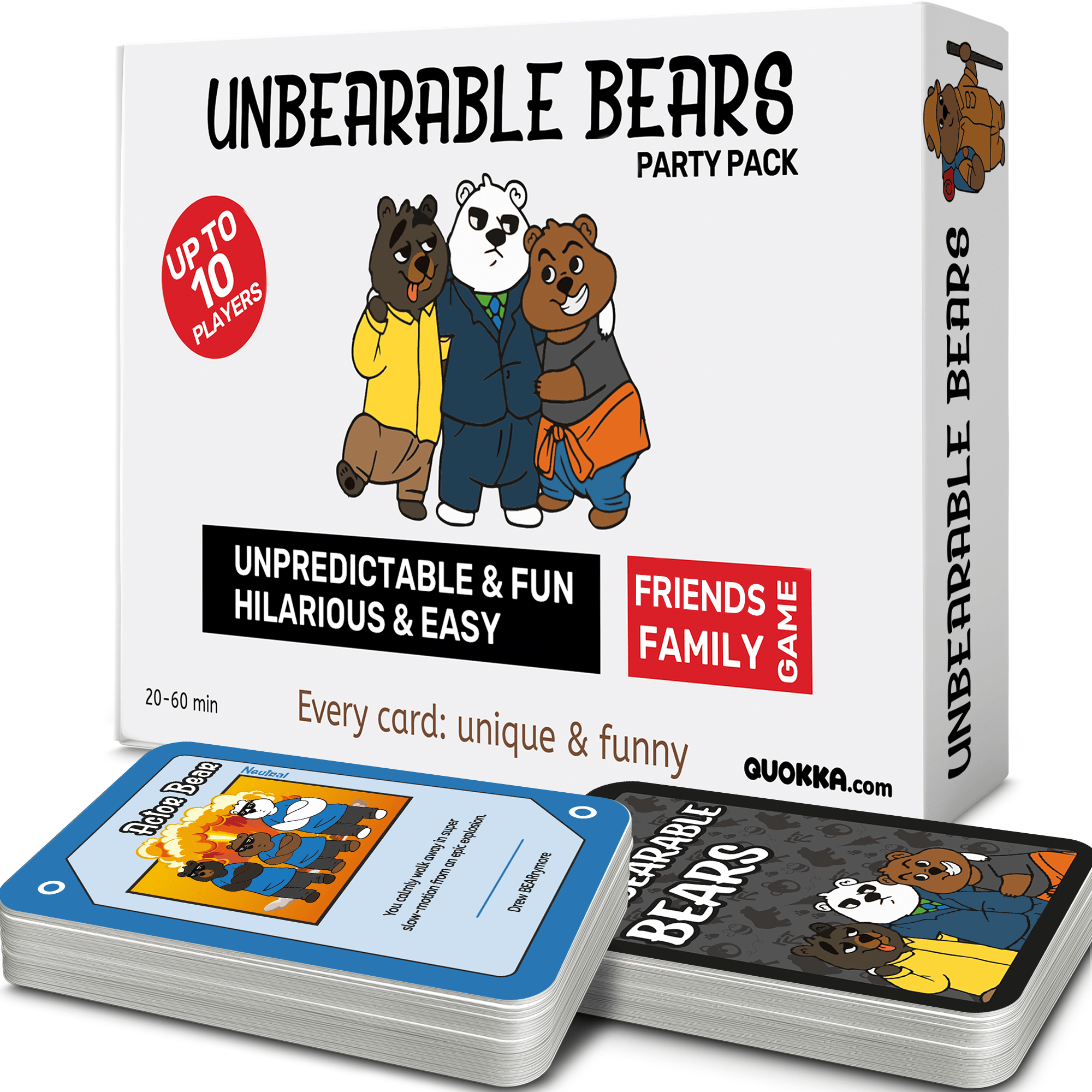 Fun Family Game Unbearable Bears for Adults and Teens