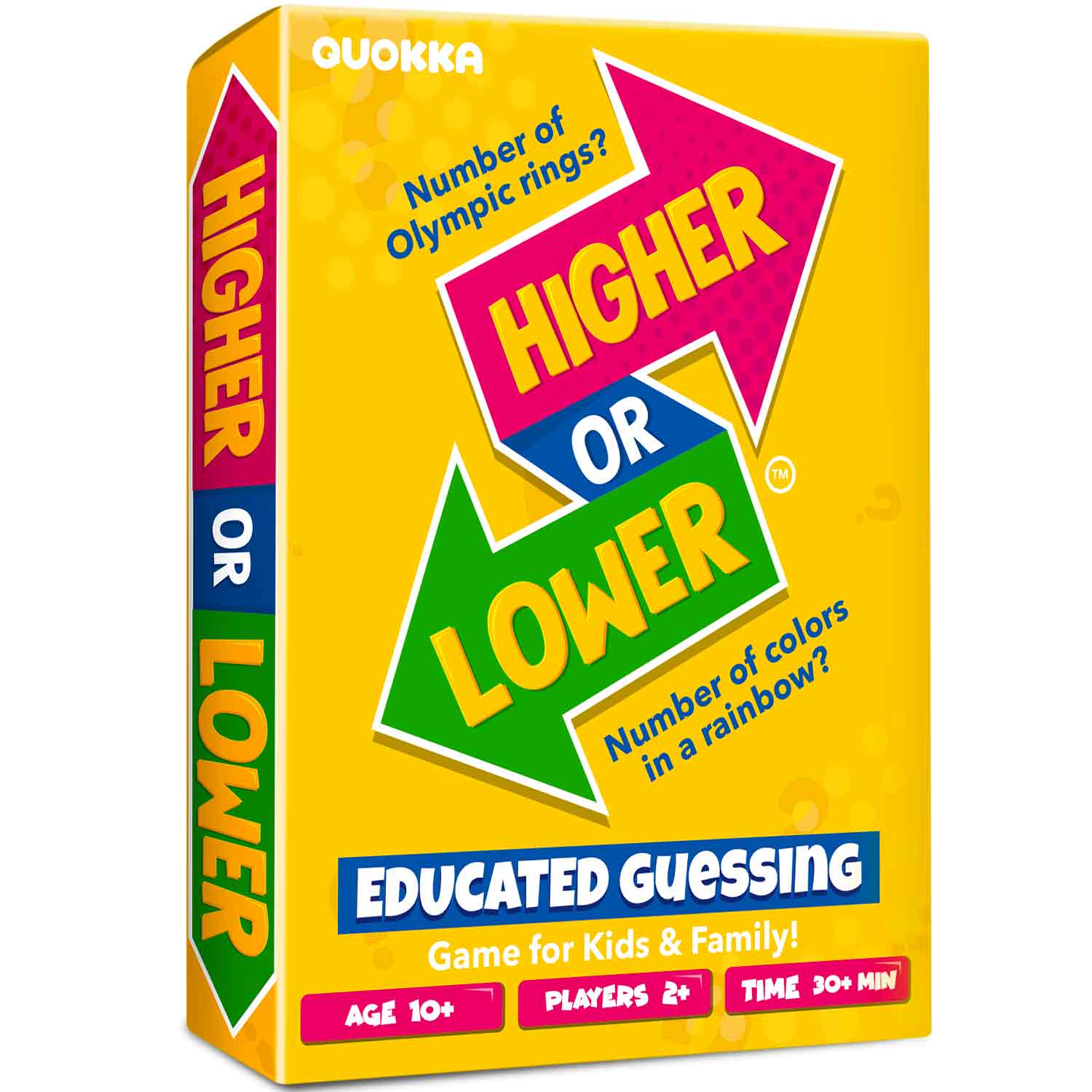 QUOKKA Higher or Lower Board Game