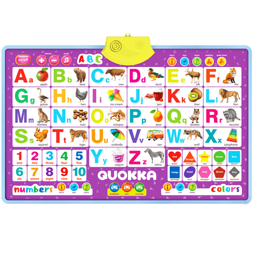 Alphabet Poster Preschool Learning Toy