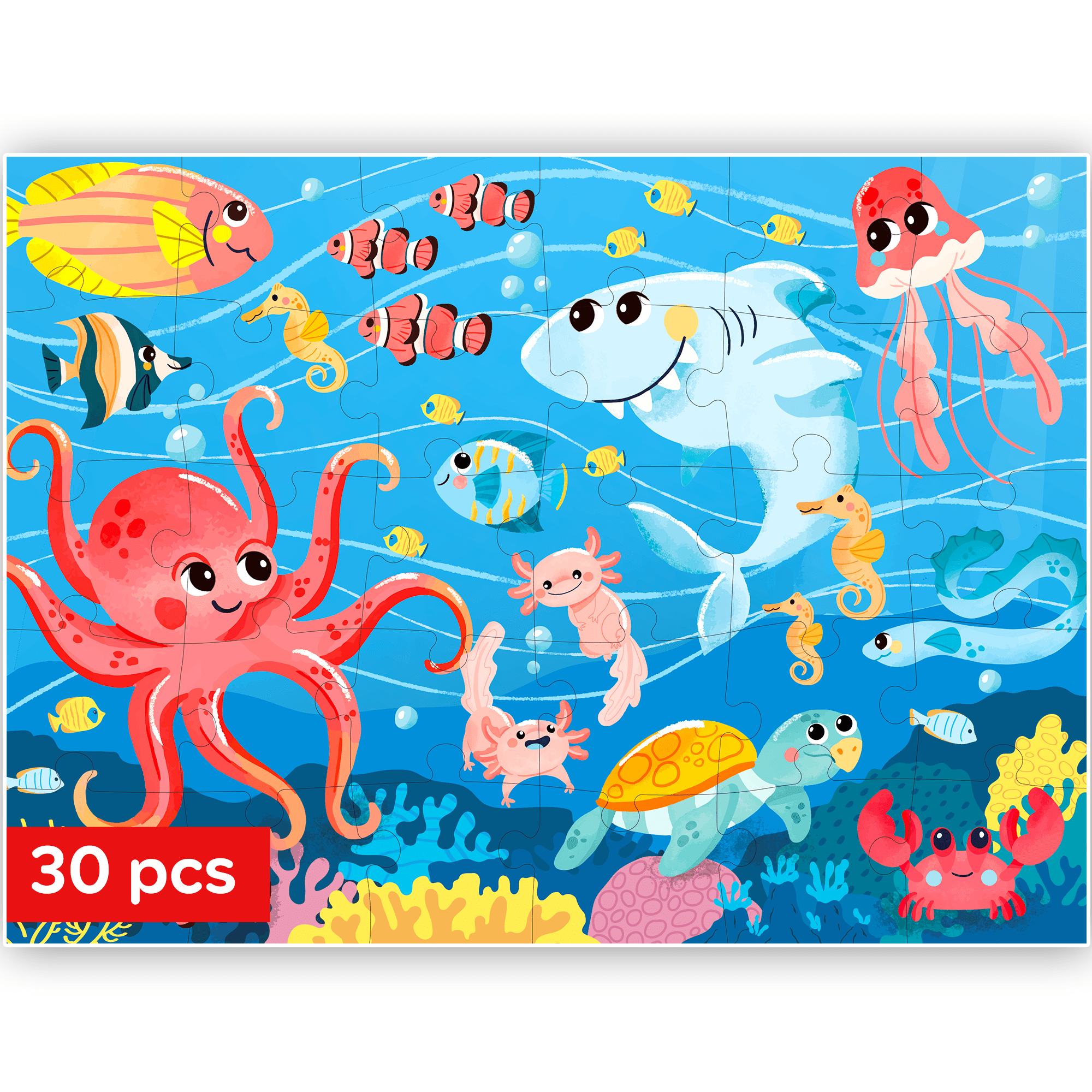 Puzzles for Kids with Ocean