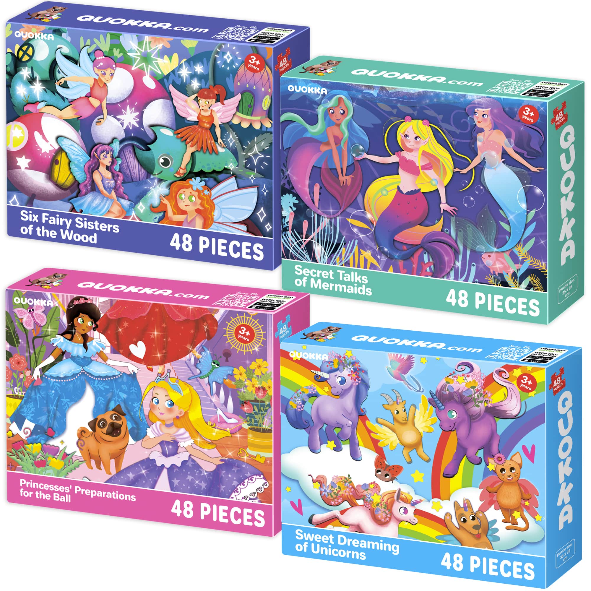 48 Pieces Jigsaw Puzzles for Kids