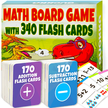 Load image into Gallery viewer, 340 FLASH CARDS TO LEARN Addition Subtraction
