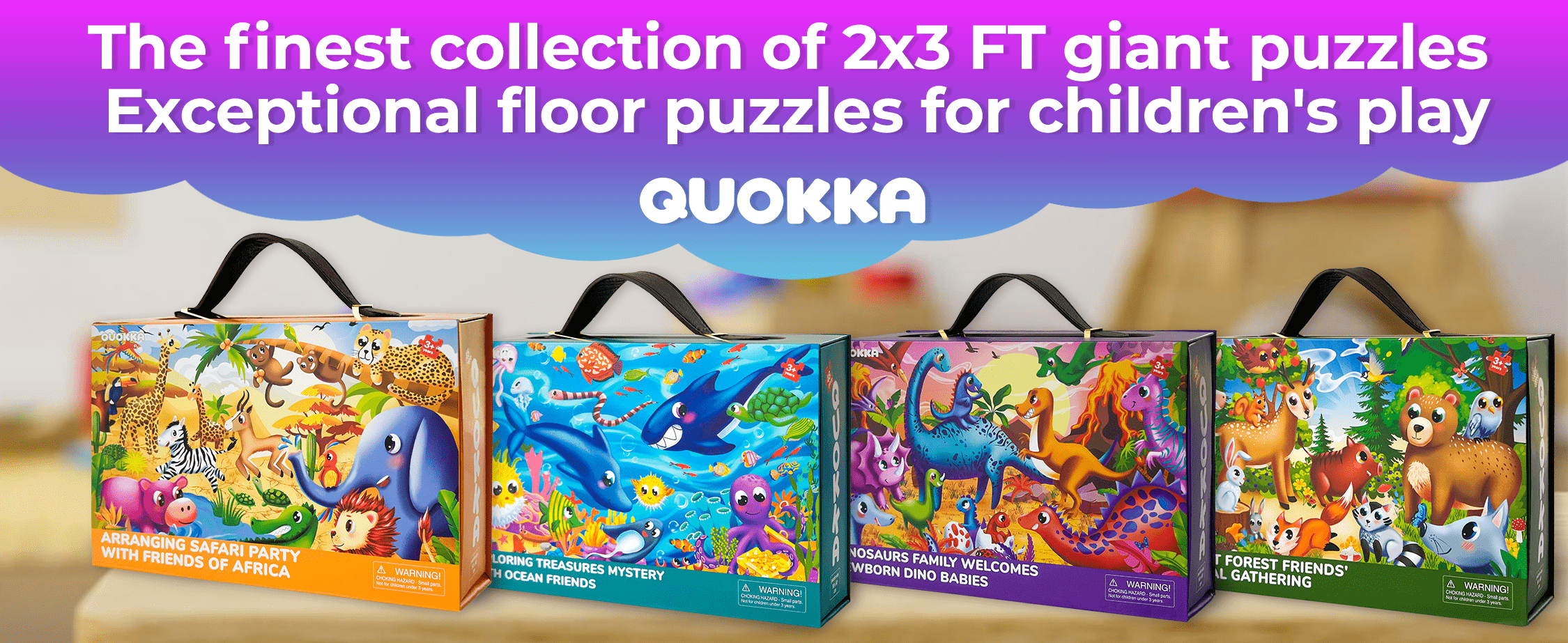 Giant Floor Puzzles for Kids