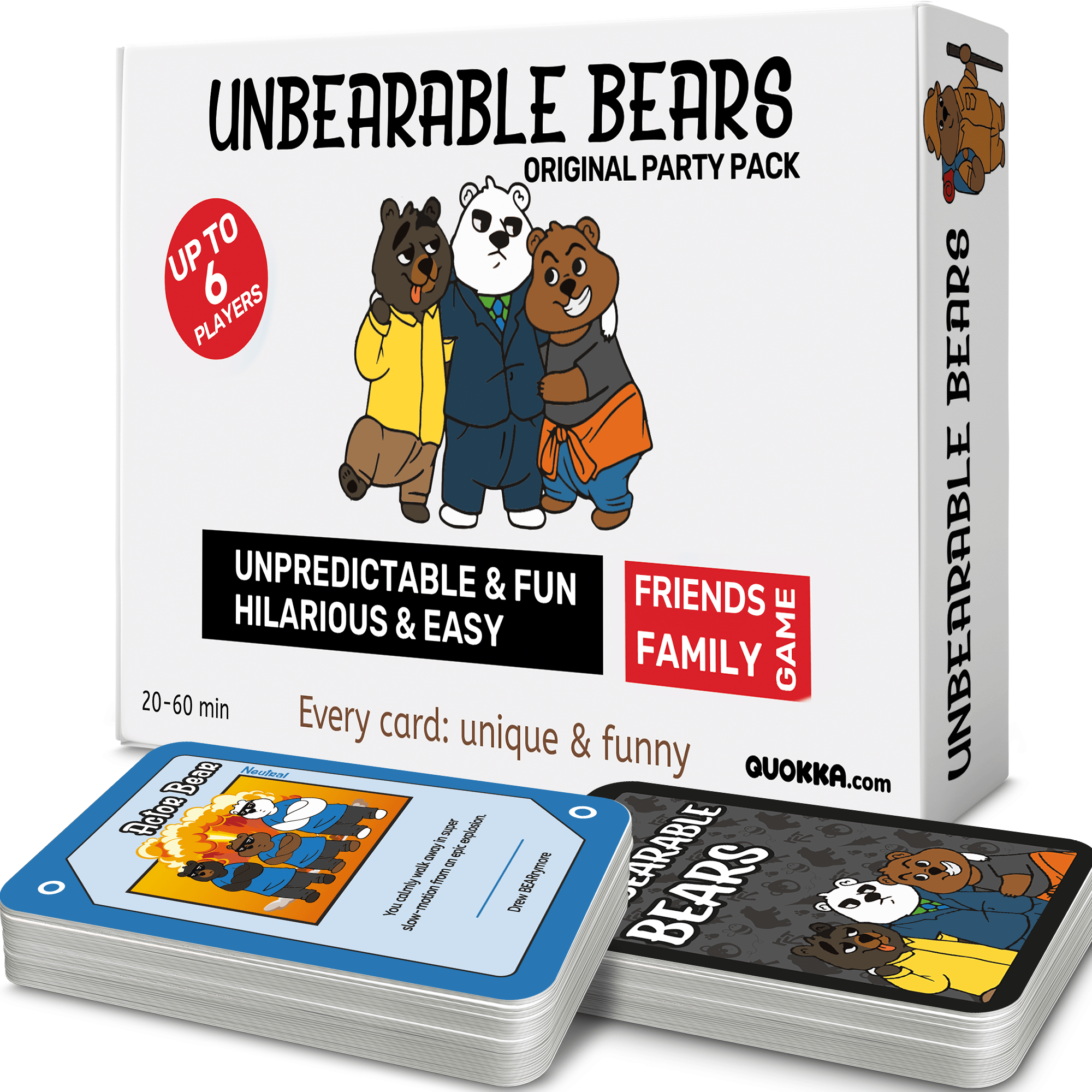 QUOKKA Unbearable Bears Fun Family Game