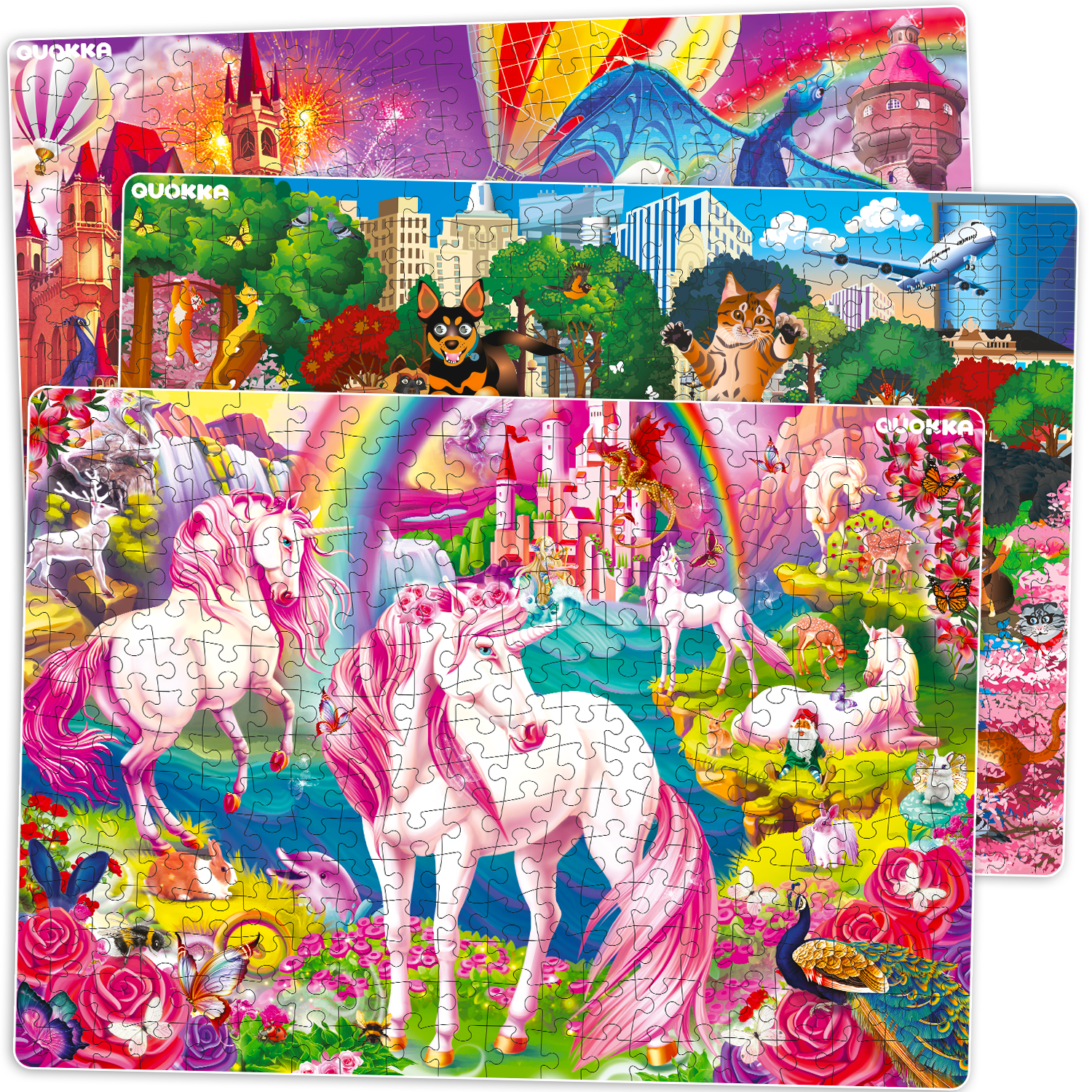 A Cute Cluster Puzzle: 300 Shaped Pieces by Angela Nguyen A Cute Cluster Puzzle: 300 Shaped Pieces by Angela Nguyen