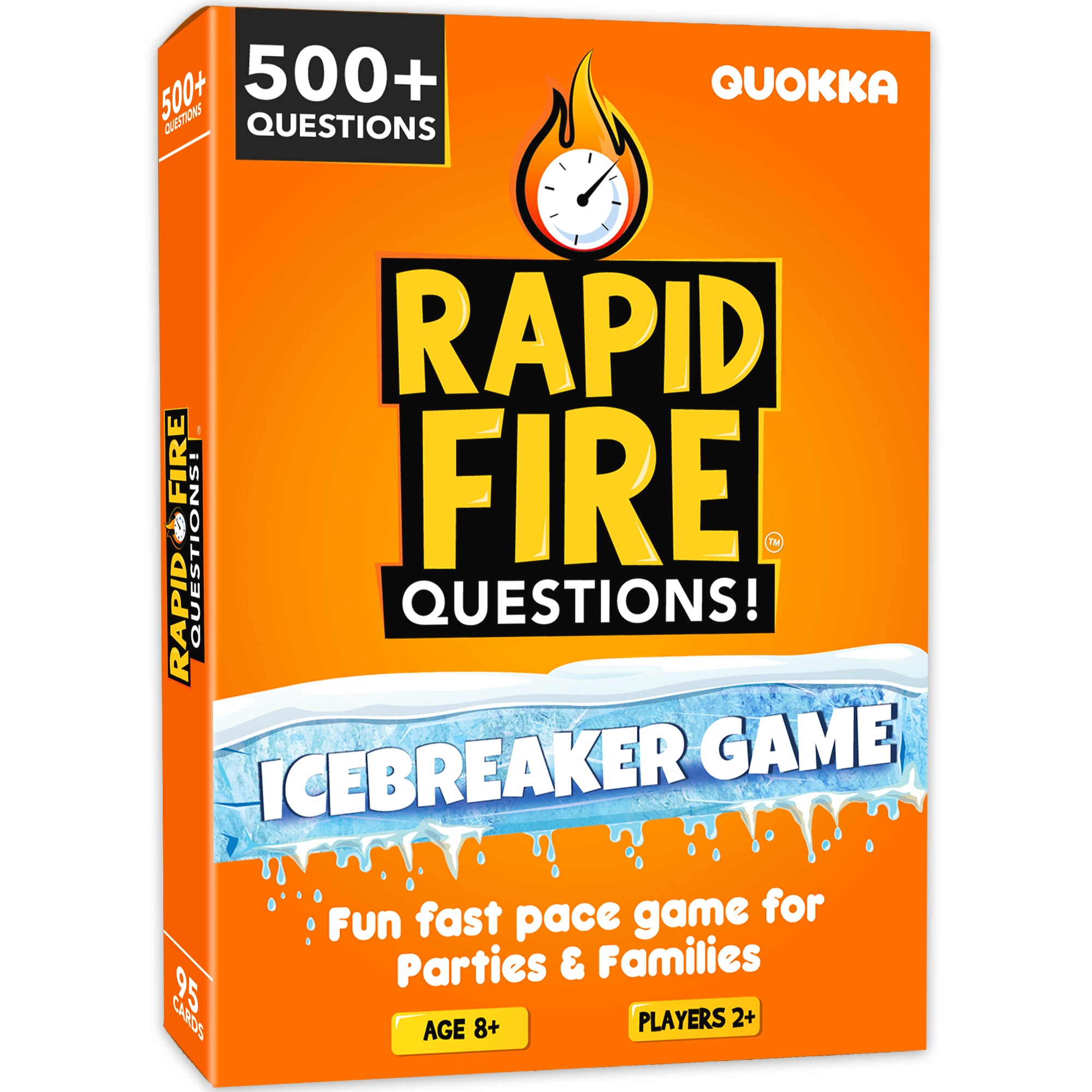 Rapid Fire Questions Kids & Family Card Quiz Game