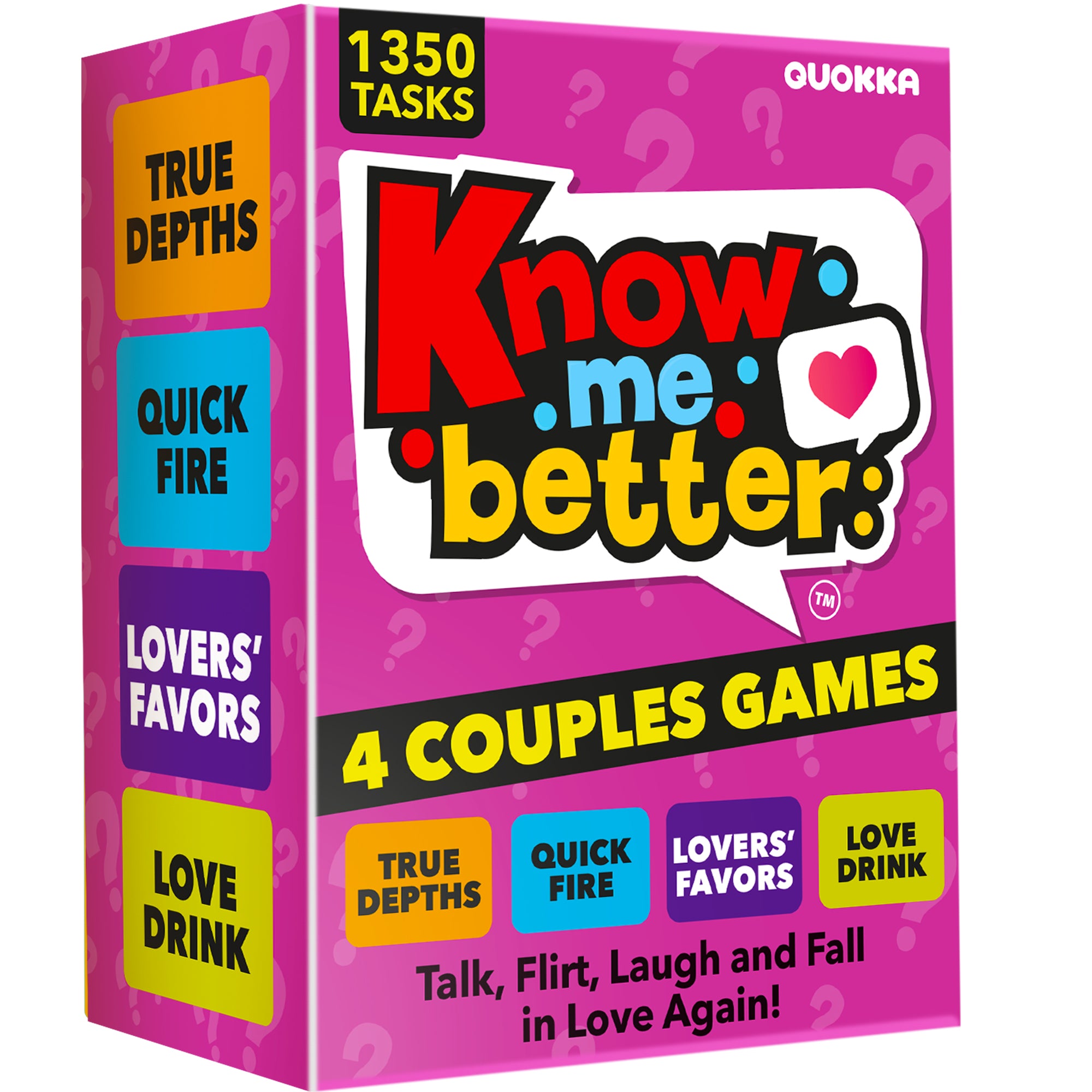 4 Set Card Game for Couples - Know Me Better