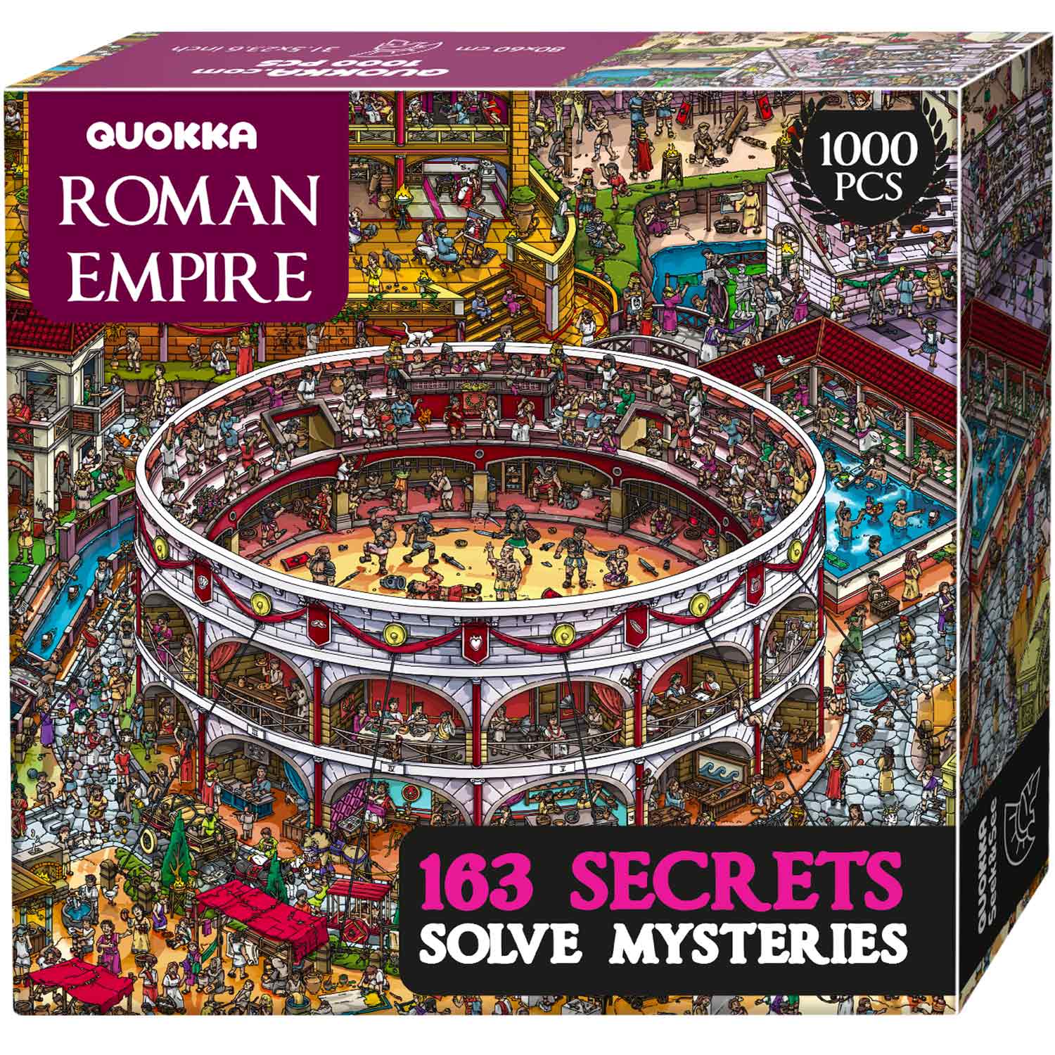 1000 Pcs Puzzle for Adults with Hidden Tasks | Roman Empire