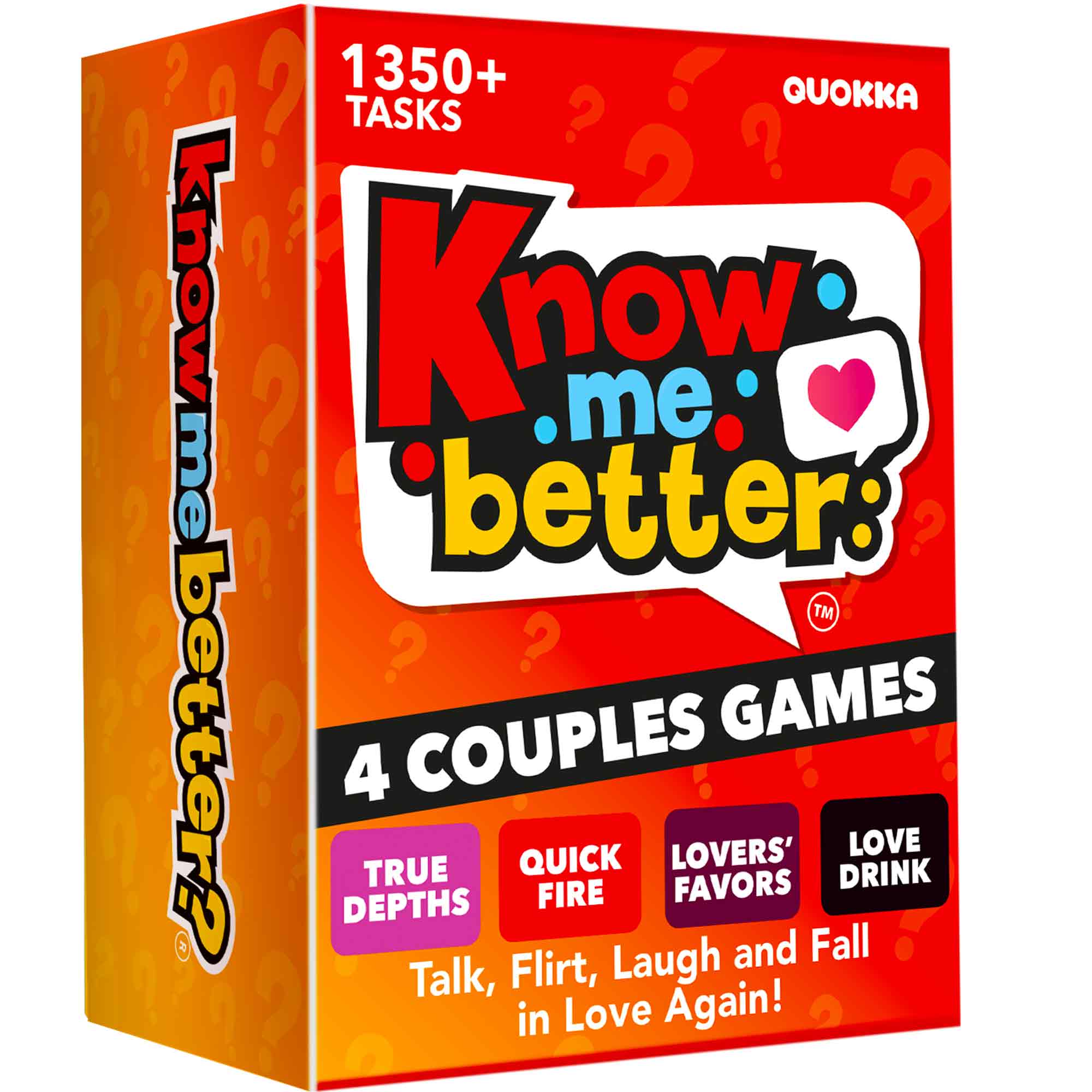 4 Set Card Game for Couples - Know Me Better