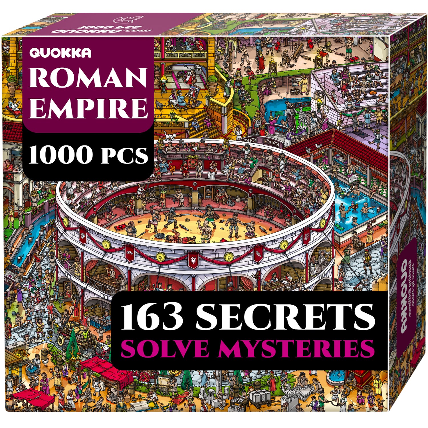 1000 Pcs Puzzle for Adults with Hidden Tasks | Roman Empire