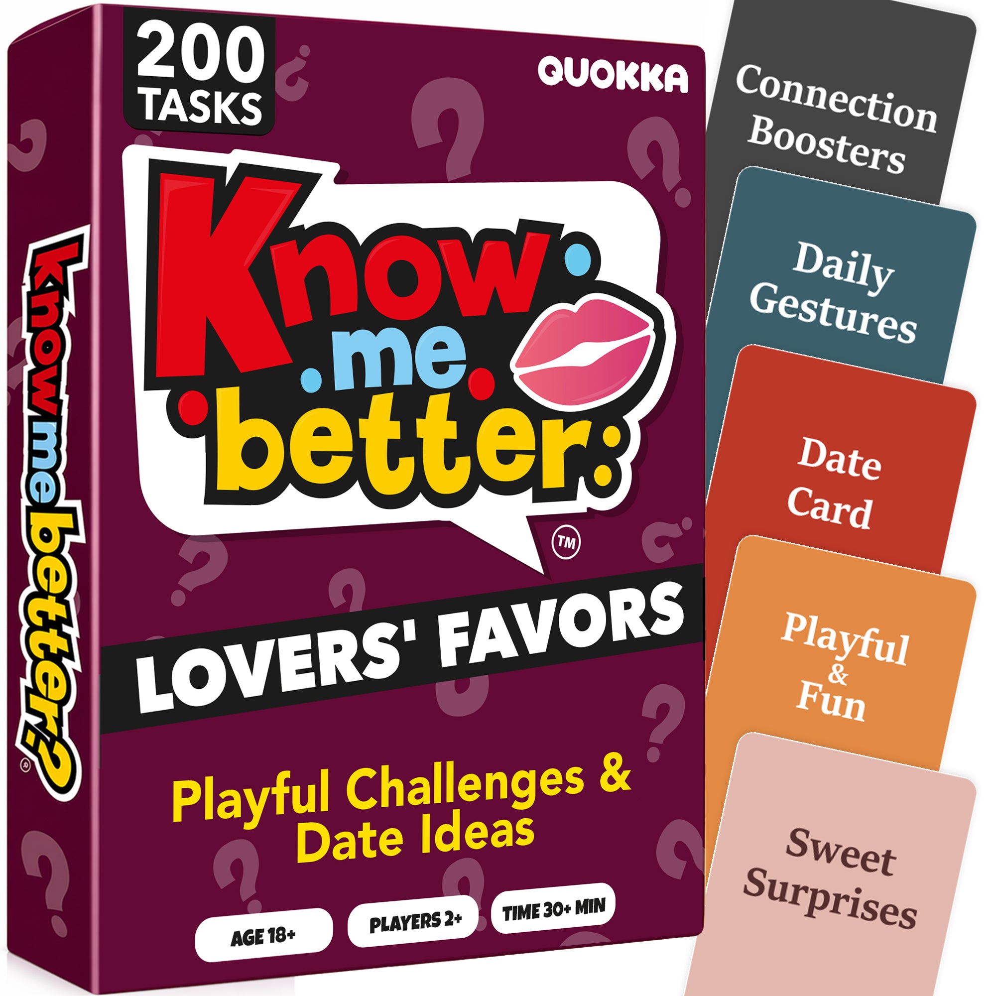 Lovers’ Favors Couples Card Game – Playful Dares & Challenges