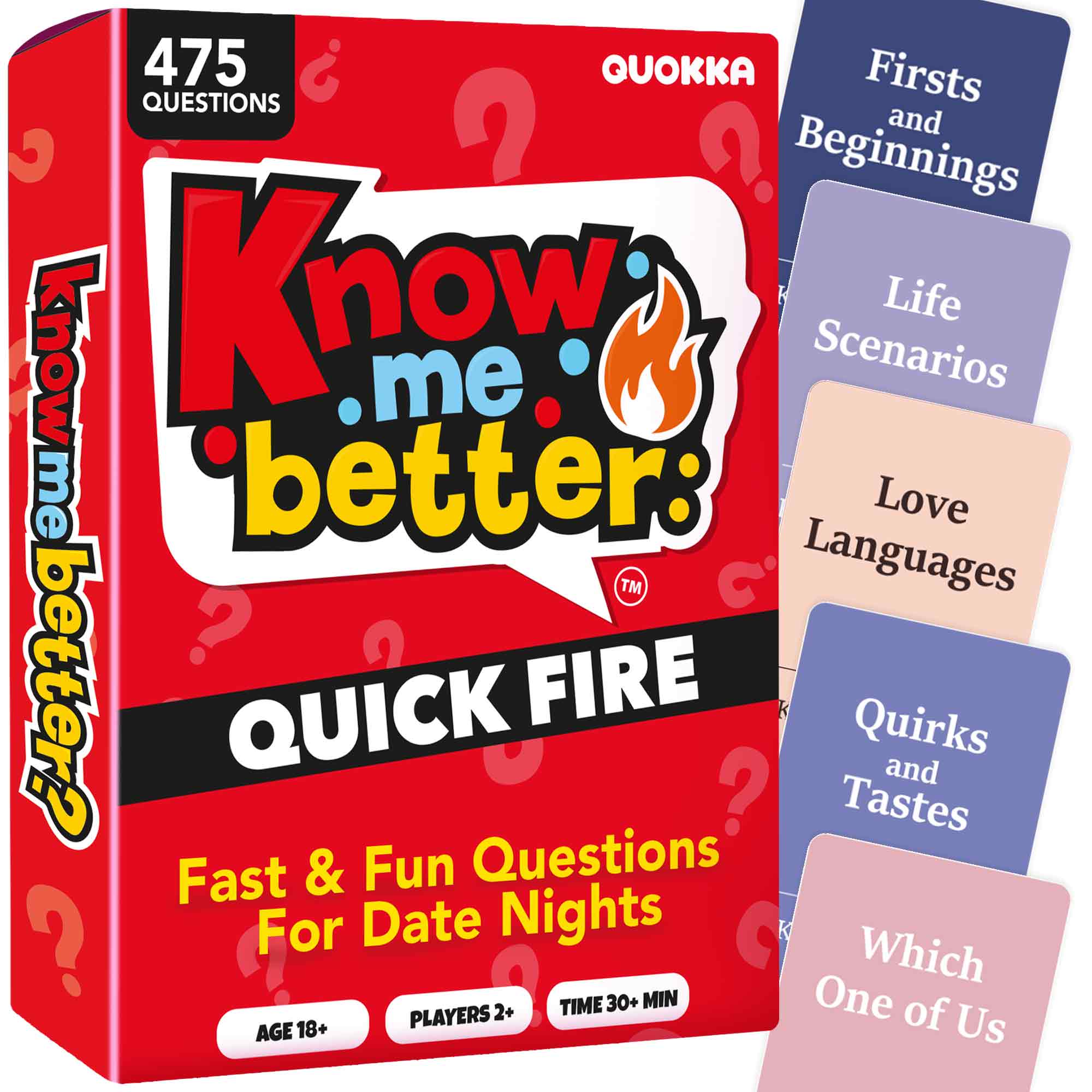 Couples Card Game Quick Fire – Date Night Conversation Starter