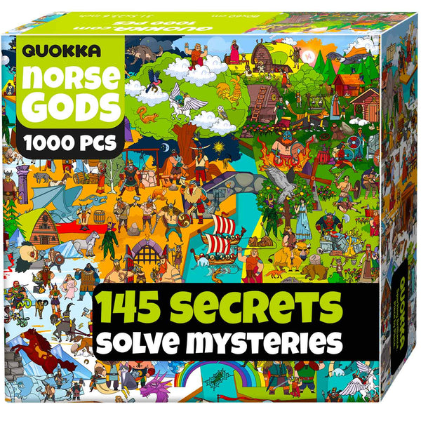 1000 Piece Puzzle for Adults Norse Gods