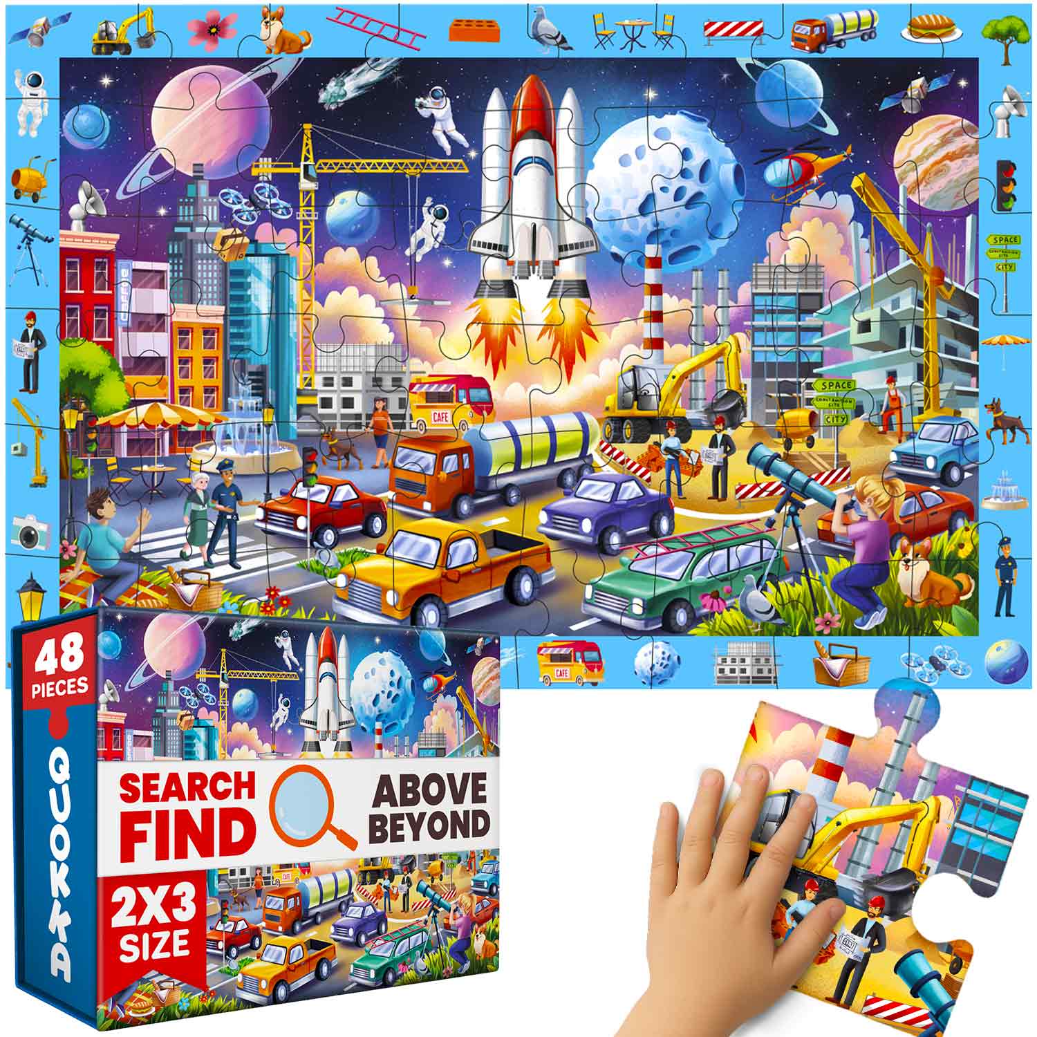  Floor puzzles for Kids Ages 4-8
