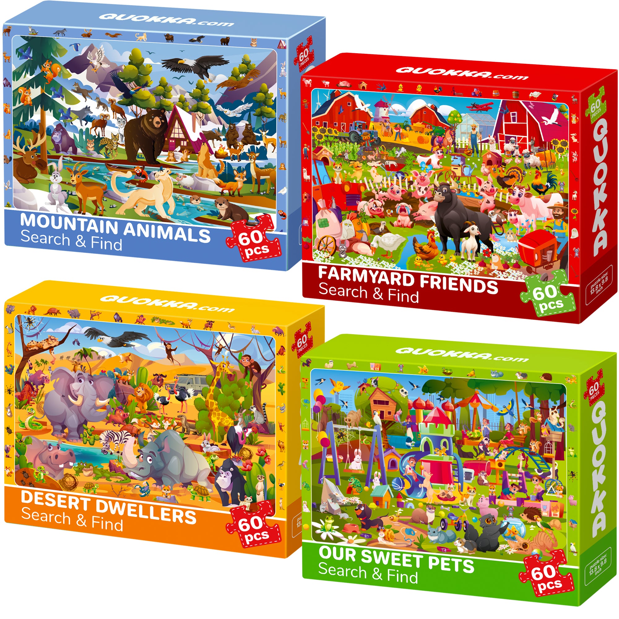 Observational Puzzles for Kids
