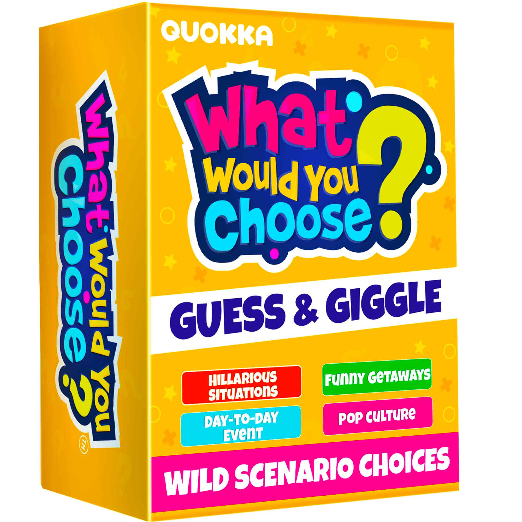 4 Set Card Game What Would You Choose?  for Kids & Family