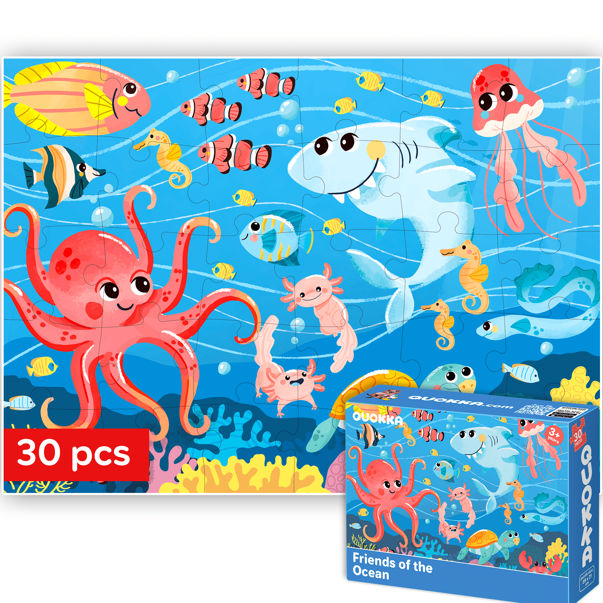 Puzzles for Kids with Ocean