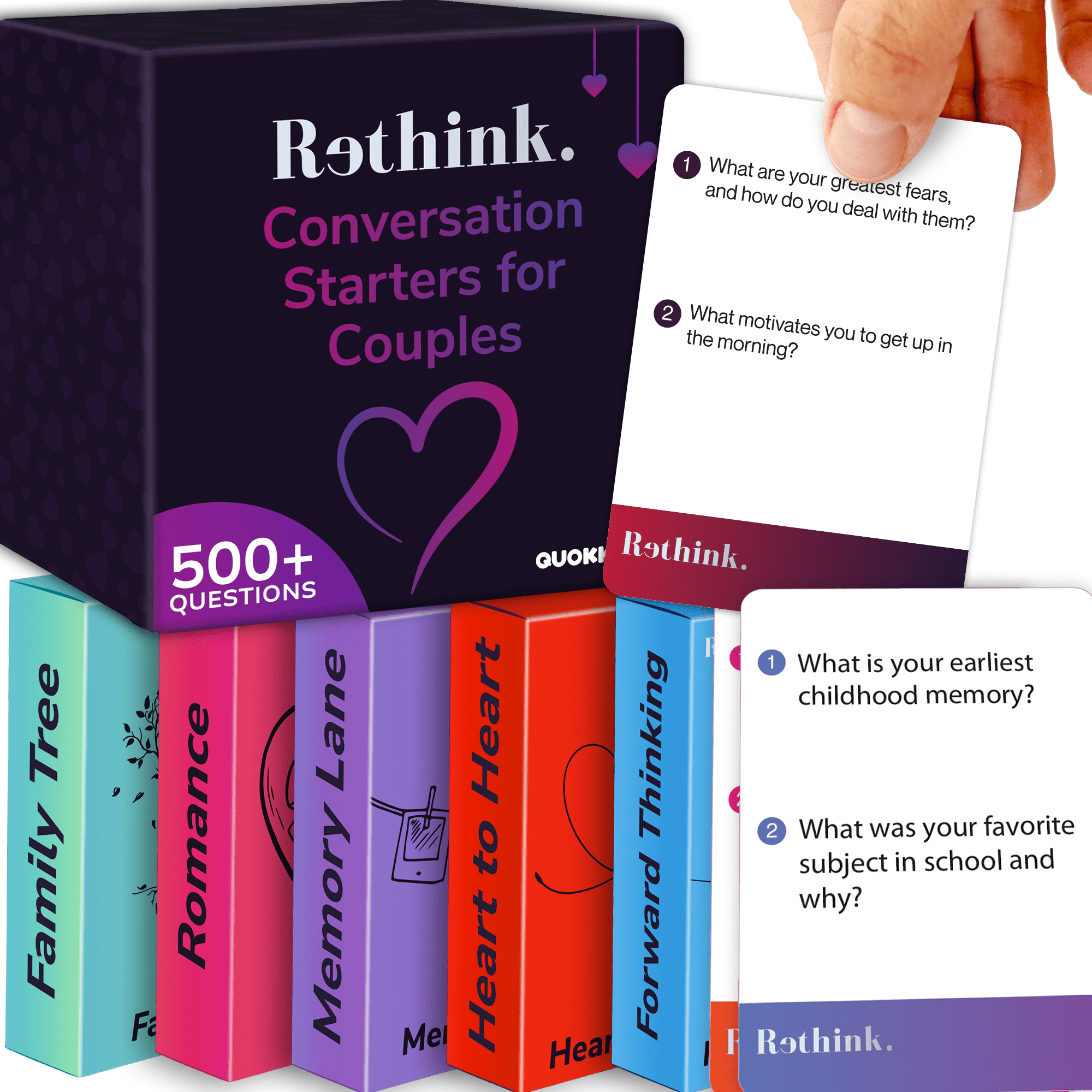 Conversation Cards for Couples Game - Know Me Better Questions for Couples