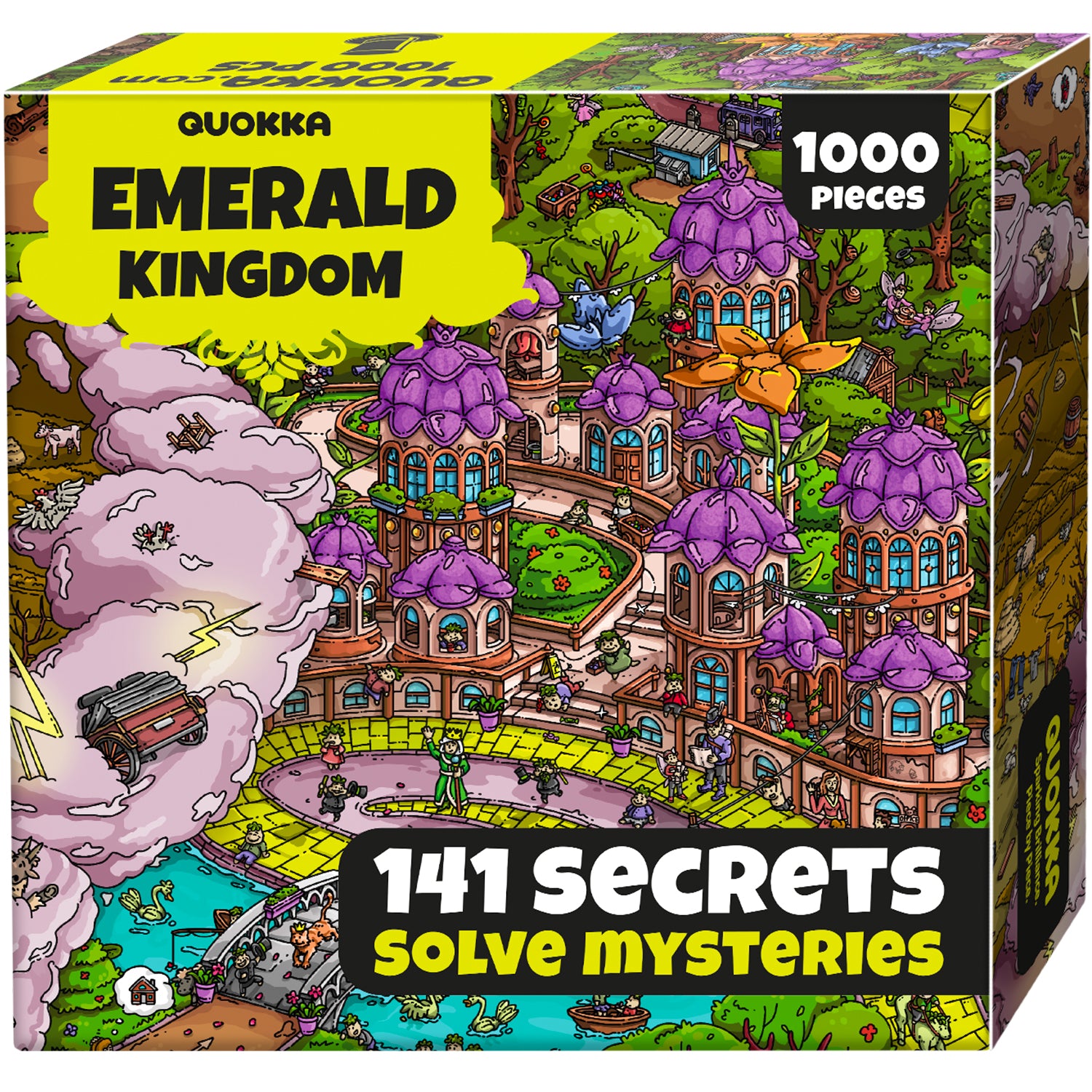 1000 Pcs Puzzle for Adults with Hidden Tasks | Emerald Kingdom