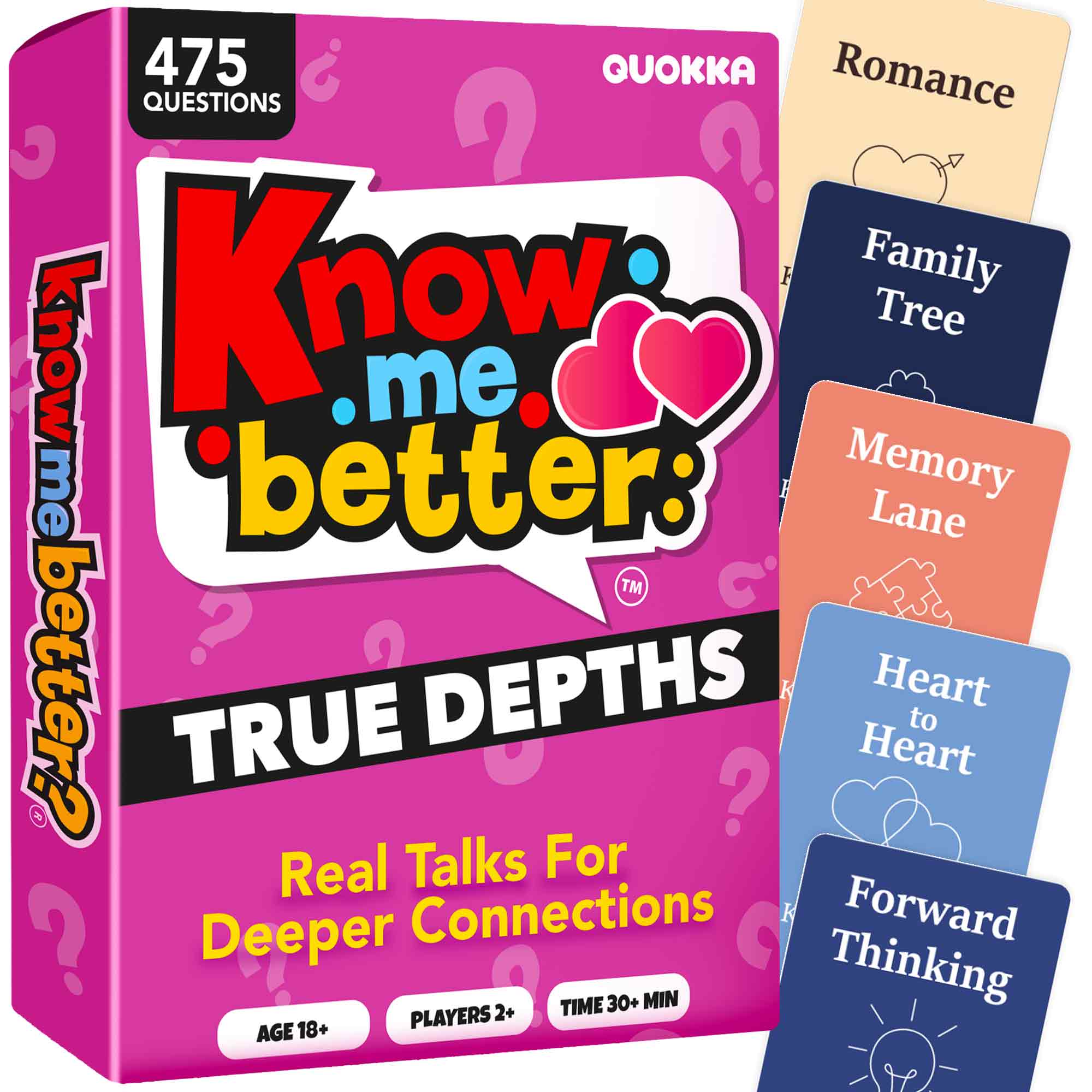 Couples Card Game True Depths – Deep Conversation Starter