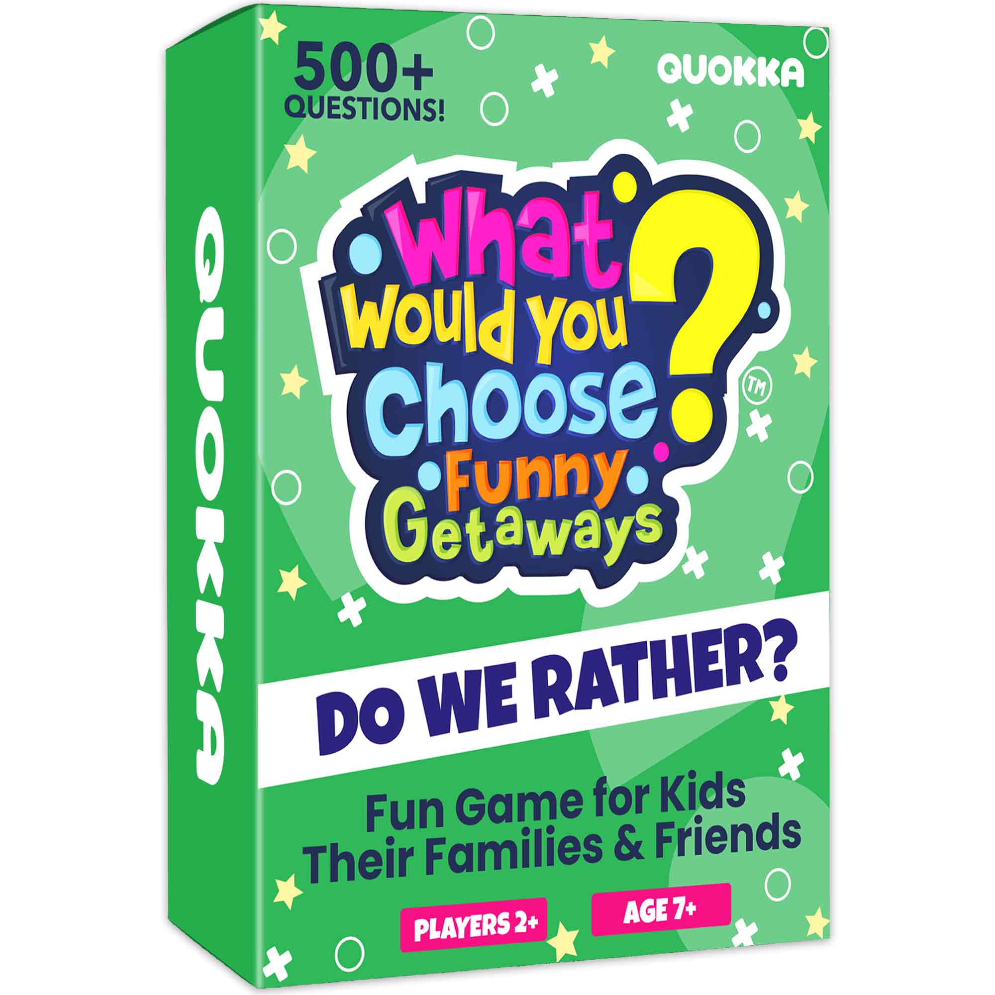Card Game What Would You Choose? Getaways for Kids & Family