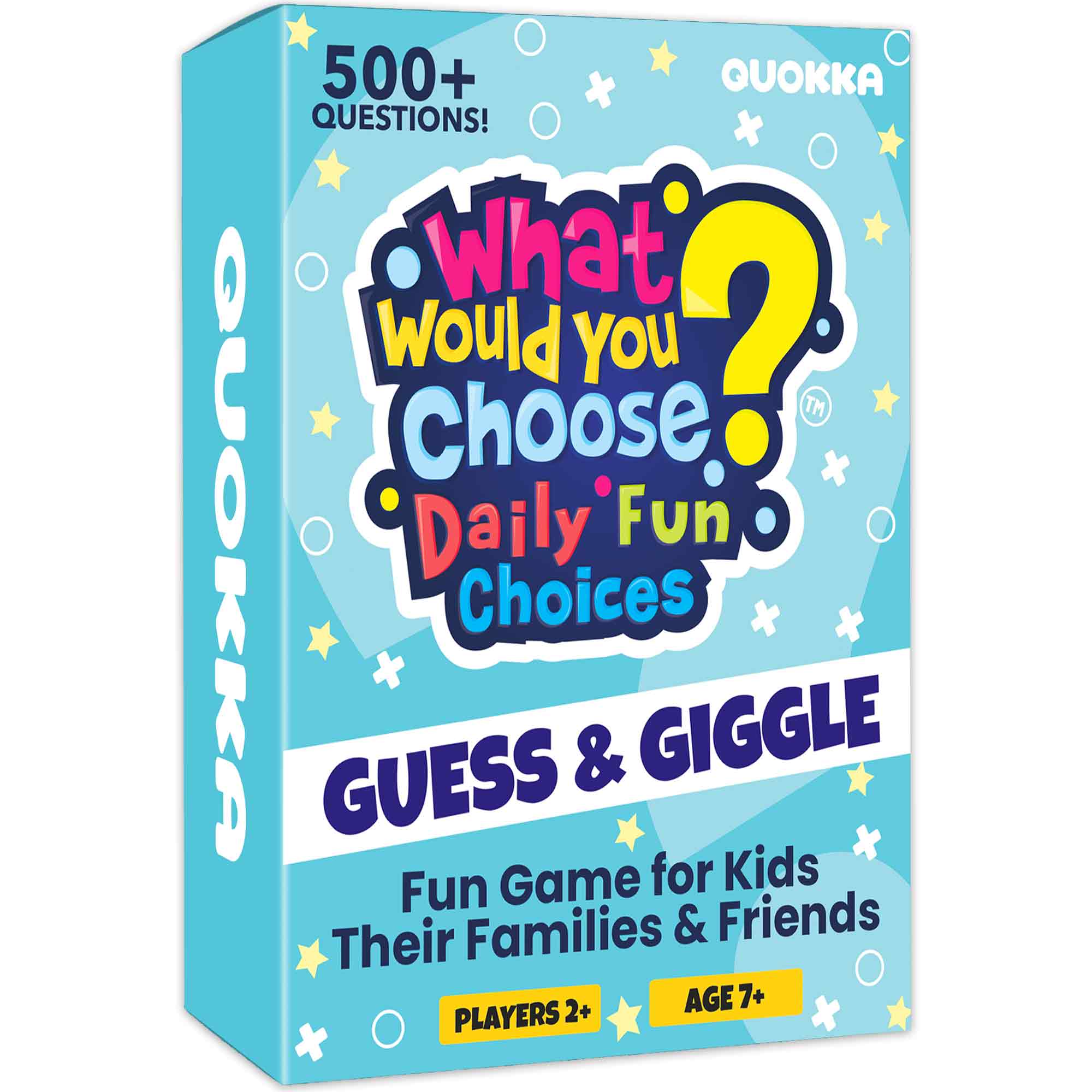 Card Game What Would You Choose? Day to Day Events for Kids & Family