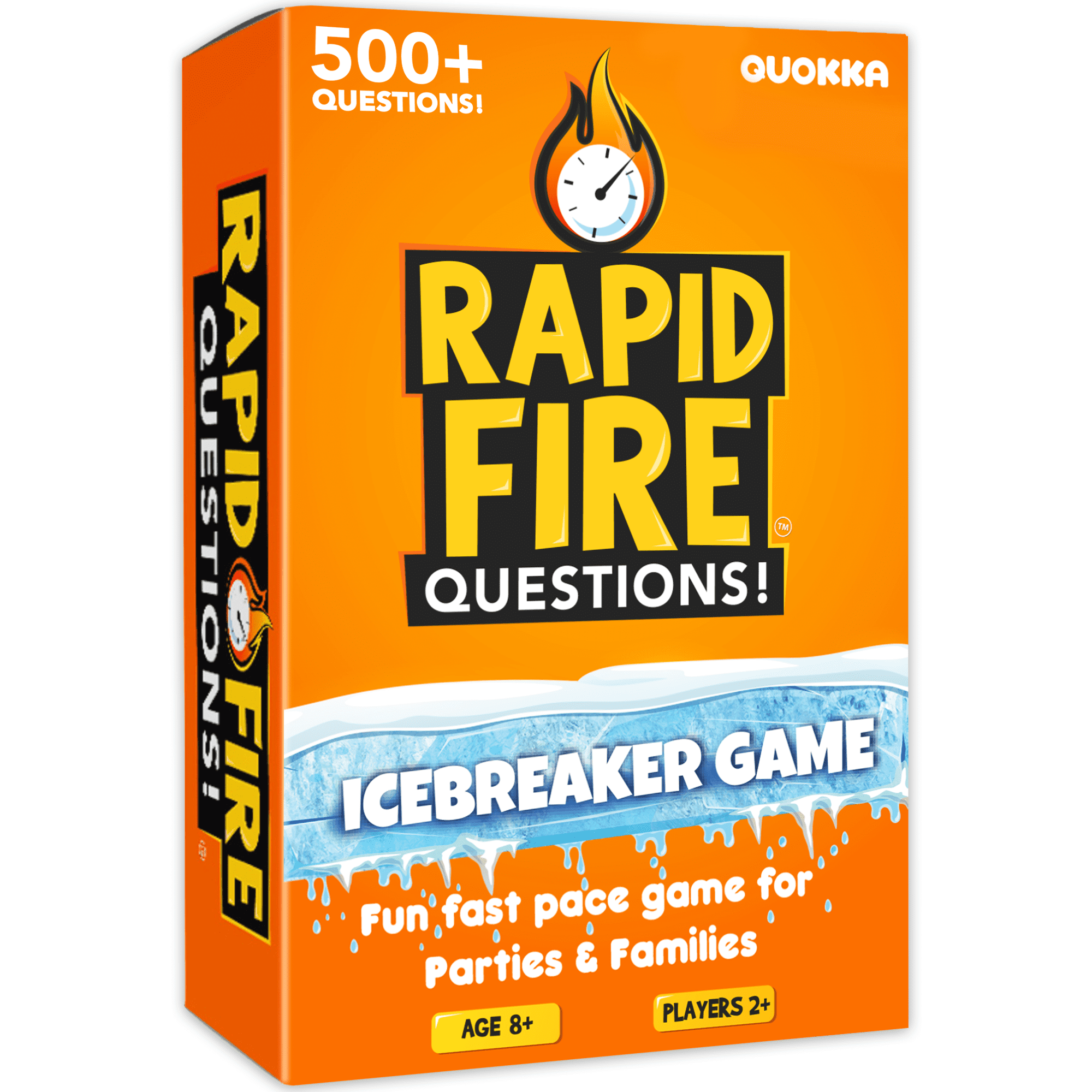 Rapid Fire Questions Kids & Family Card Quiz Game - QUOKKA