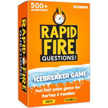 Load image into Gallery viewer, Rapid Fire Questions Kids &amp; Family Card Quiz Game - QUOKKA
