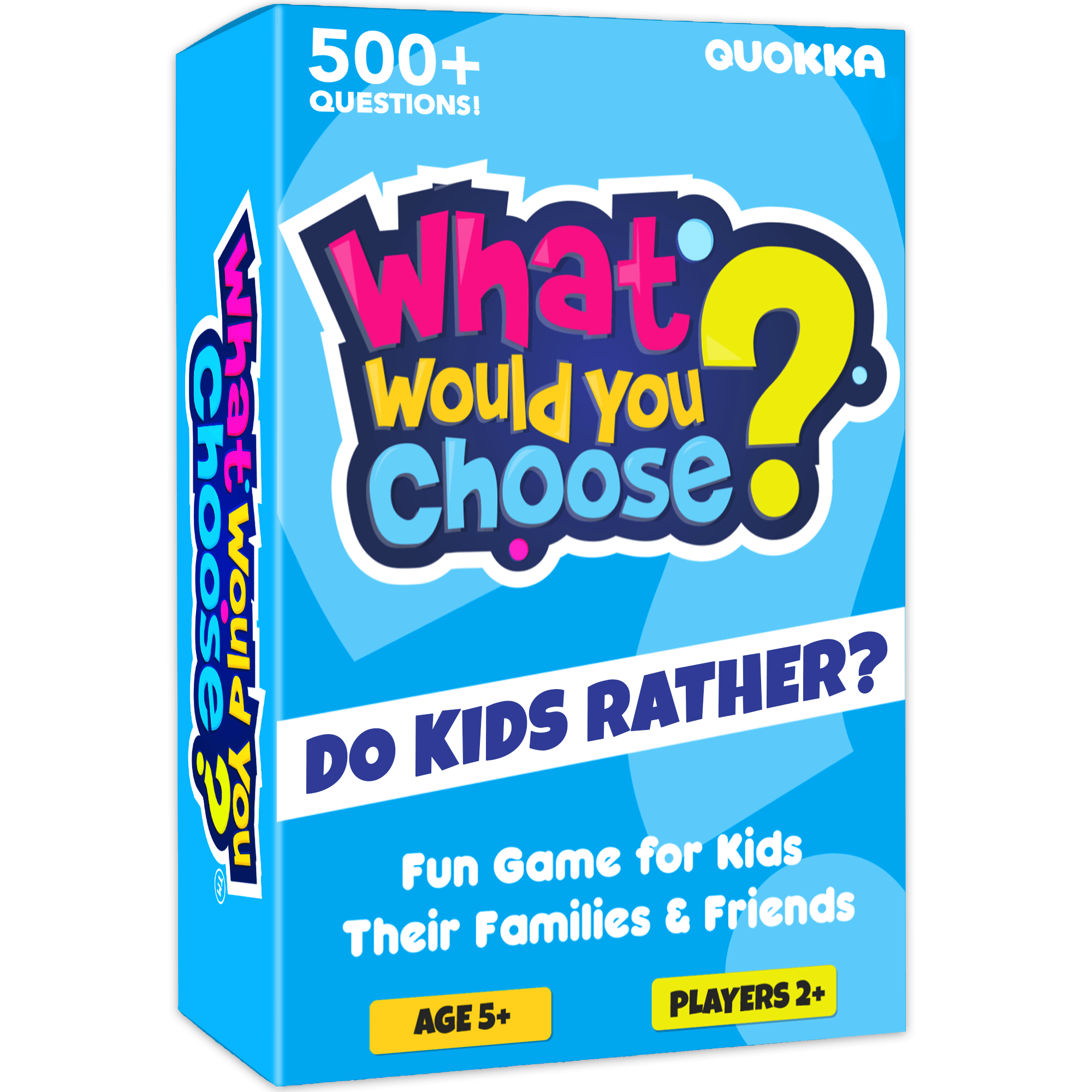 What Would You Choose Kids & Family Card Quiz Game