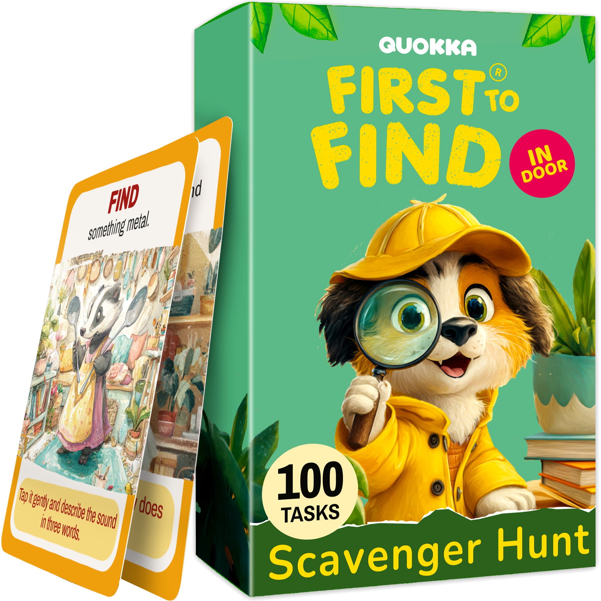 Scavenger Hunt Game for Kids Ages 4-8 - Indoor Adventure Games