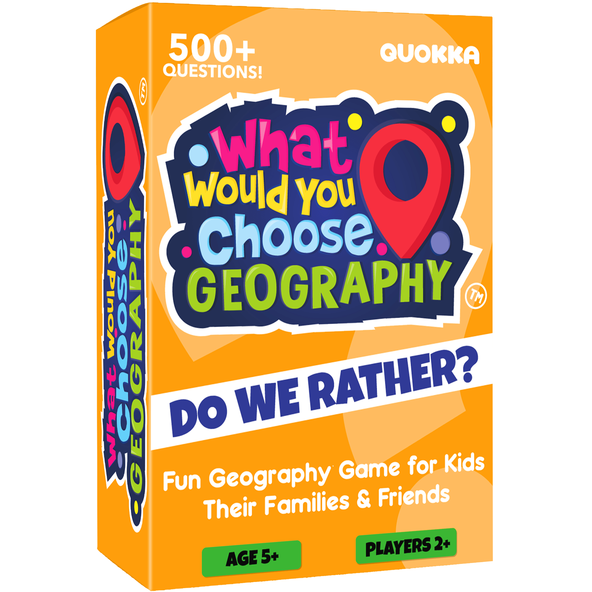 What Would You Choose Kids & Family Card Quiz Game