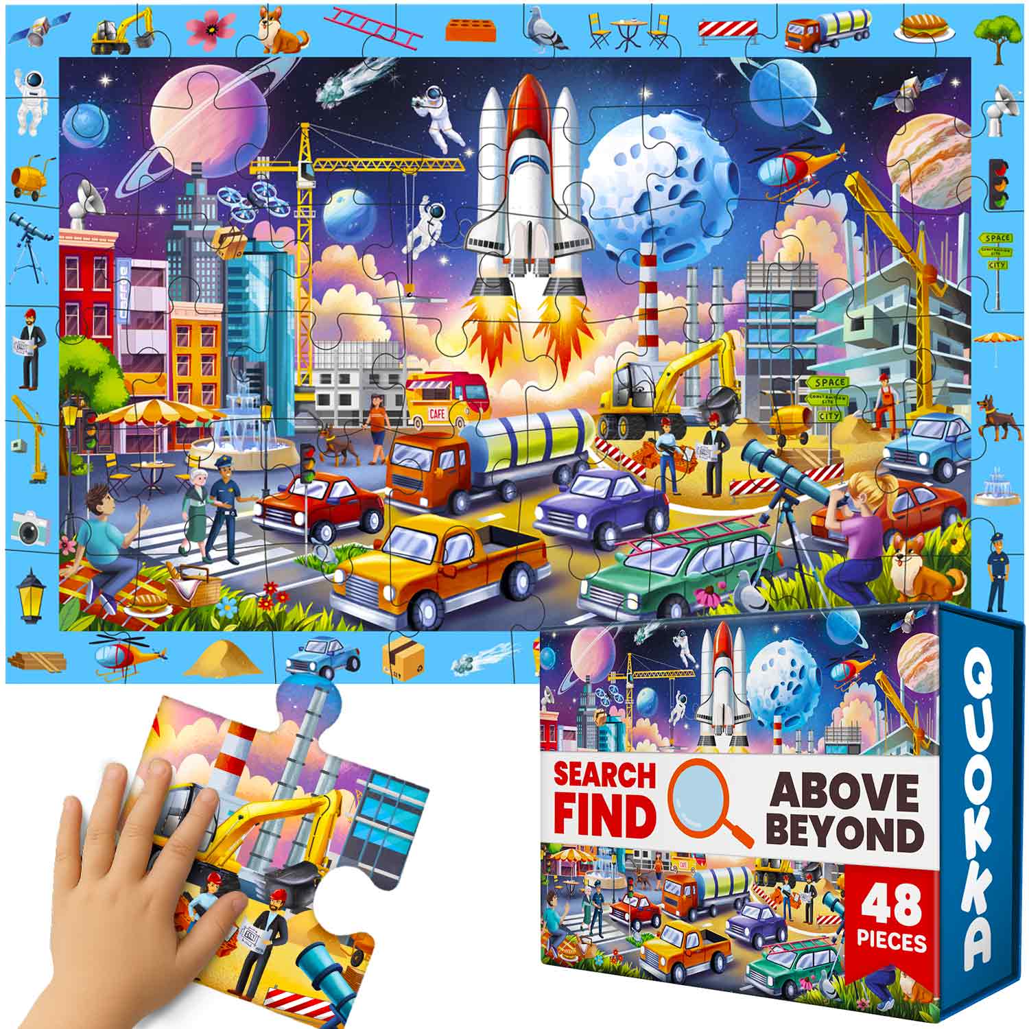  Floor puzzles for Kids Ages 4-8