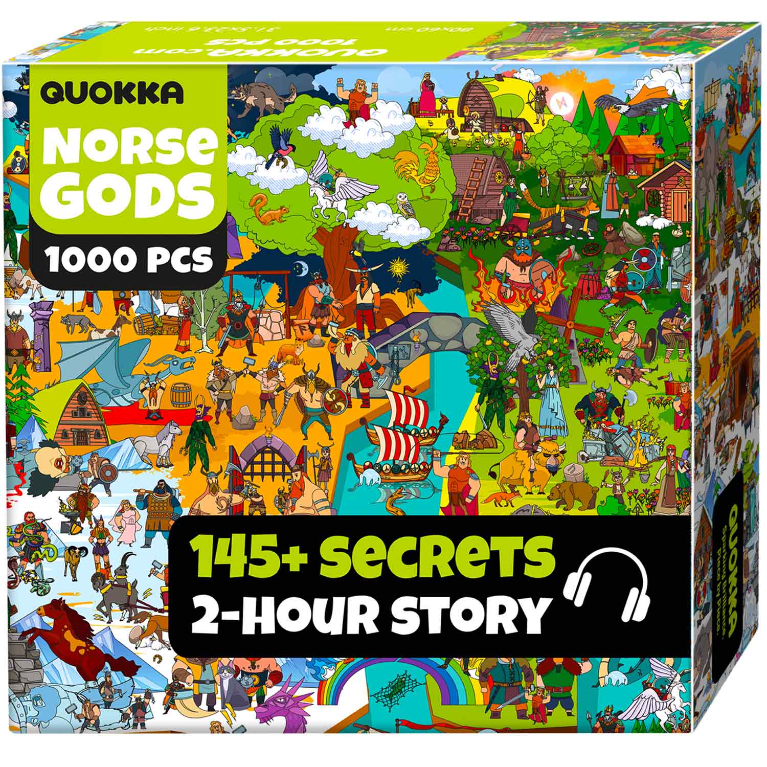 1000 Piece Puzzle for Adults Norse Gods
