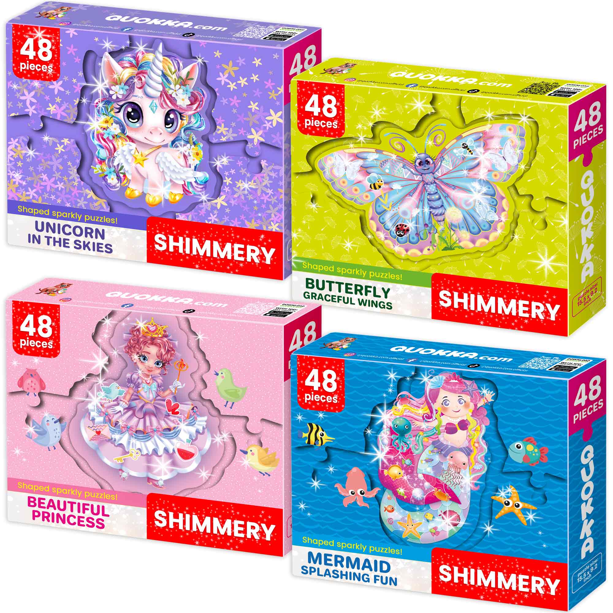 4 Set Puzzles for Kids