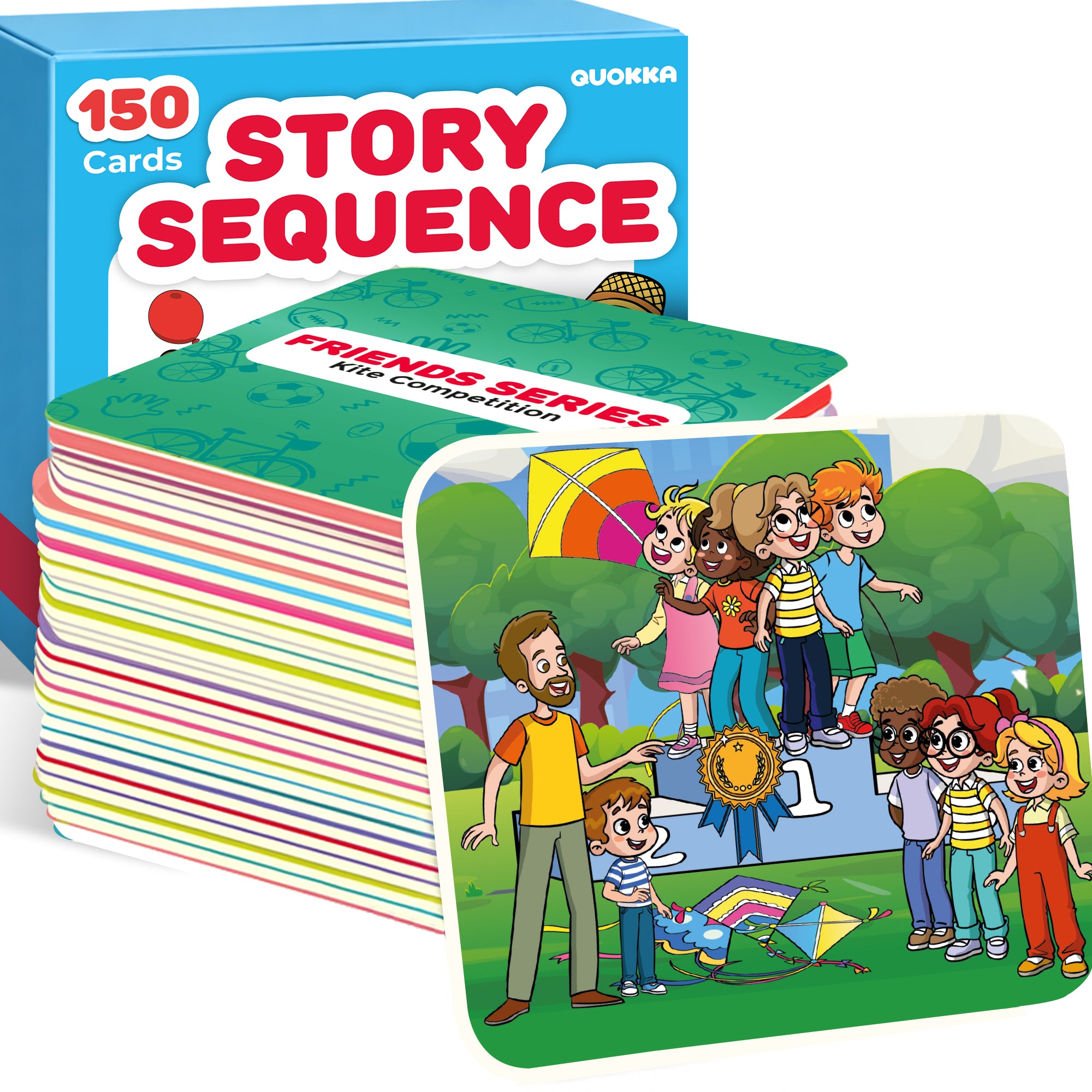 150 Story Sequence Cards for Toddlers | Autism Learning Toys