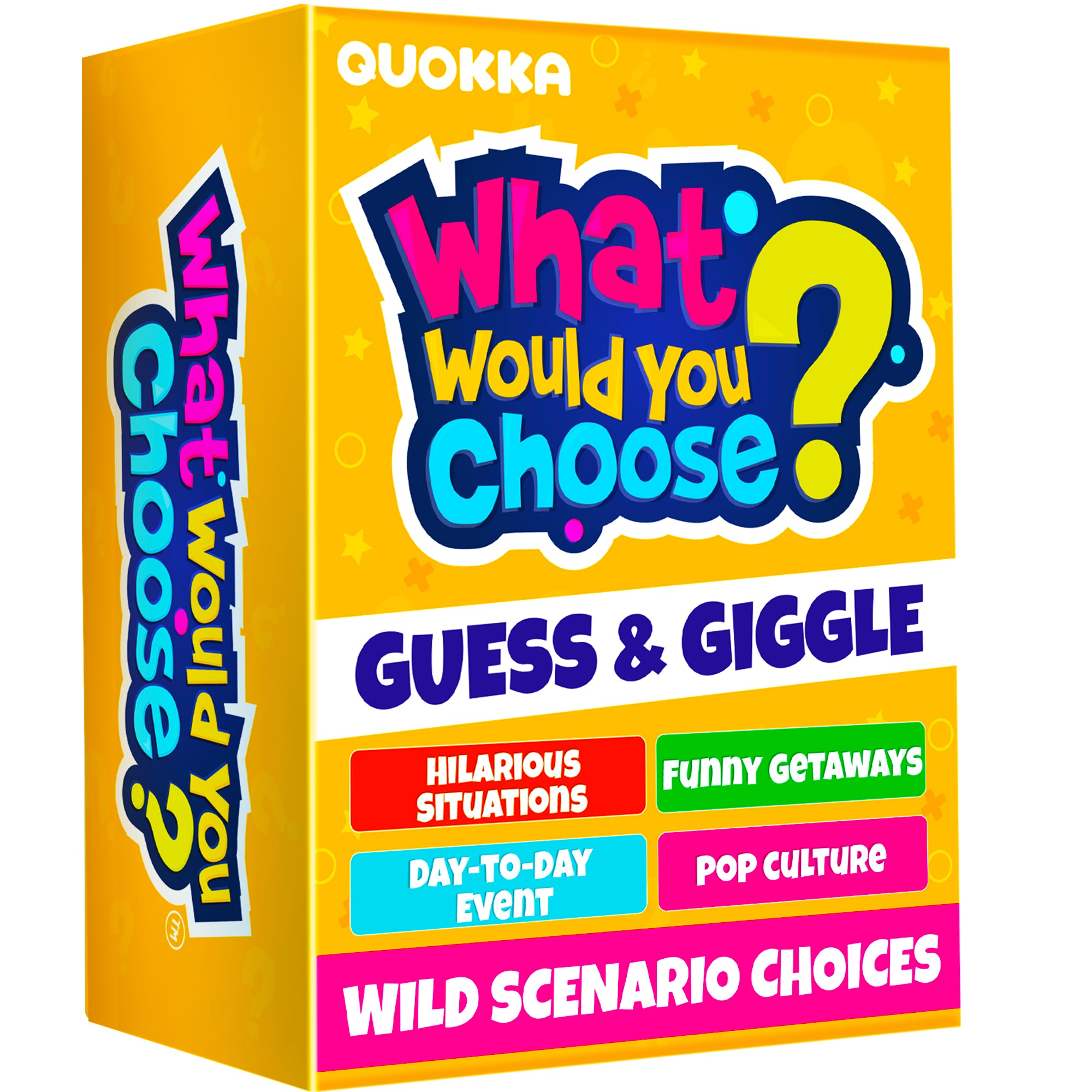 4 Set Card Game What Would You Choose?  for Kids & Family